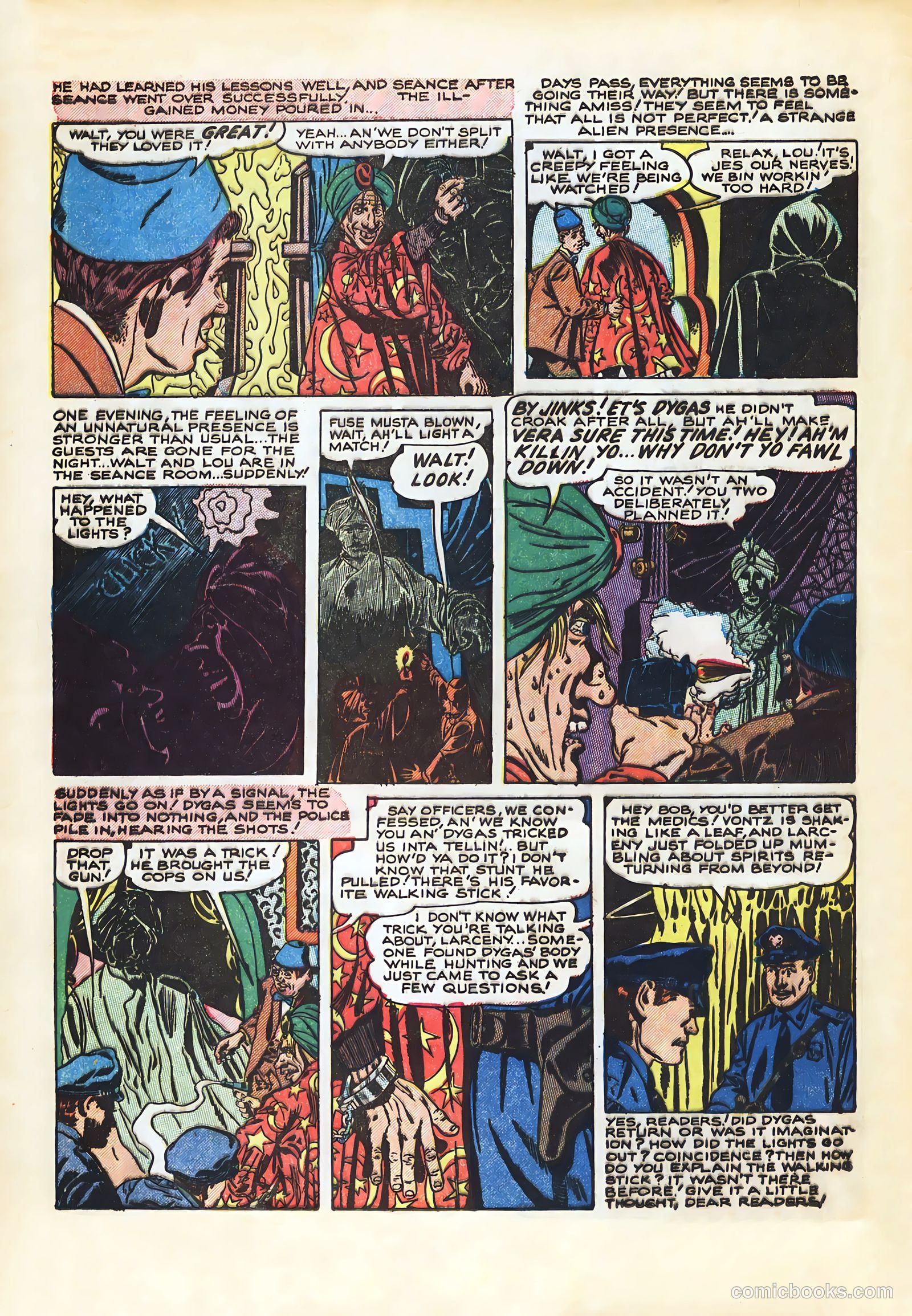 Shocking Mystery Cases #55 — page 8 of 36