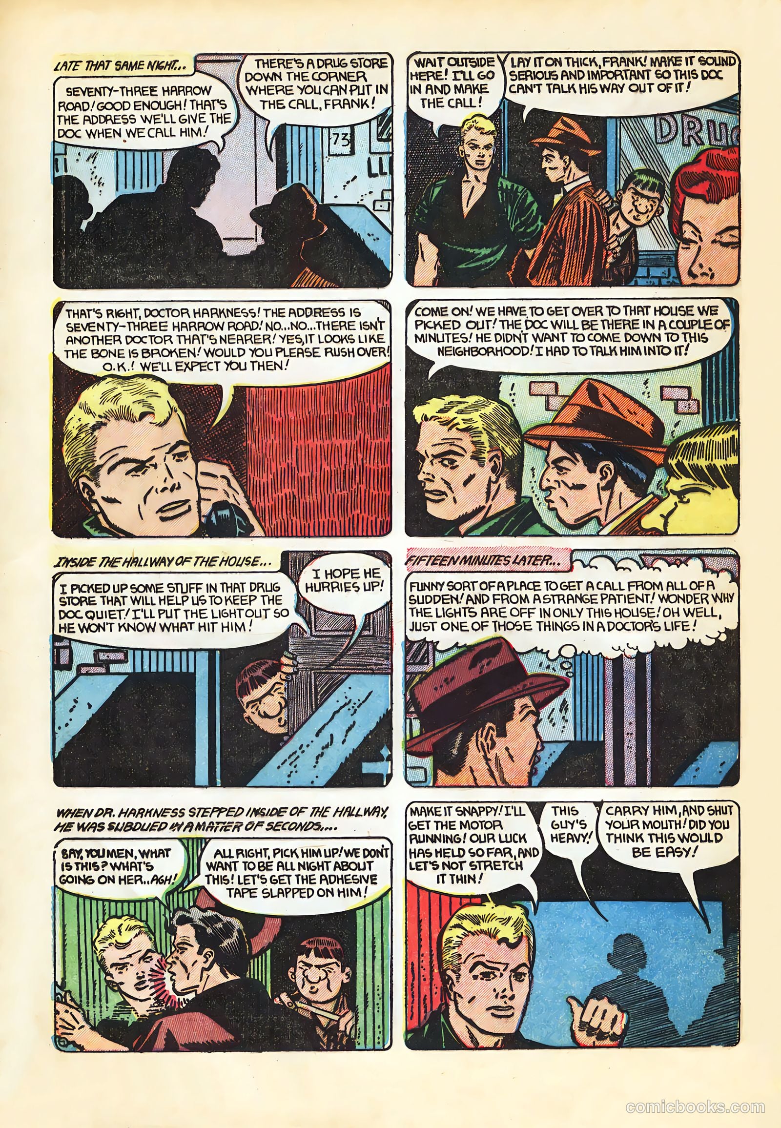 Shocking Mystery Cases #55 — page 32 of 36