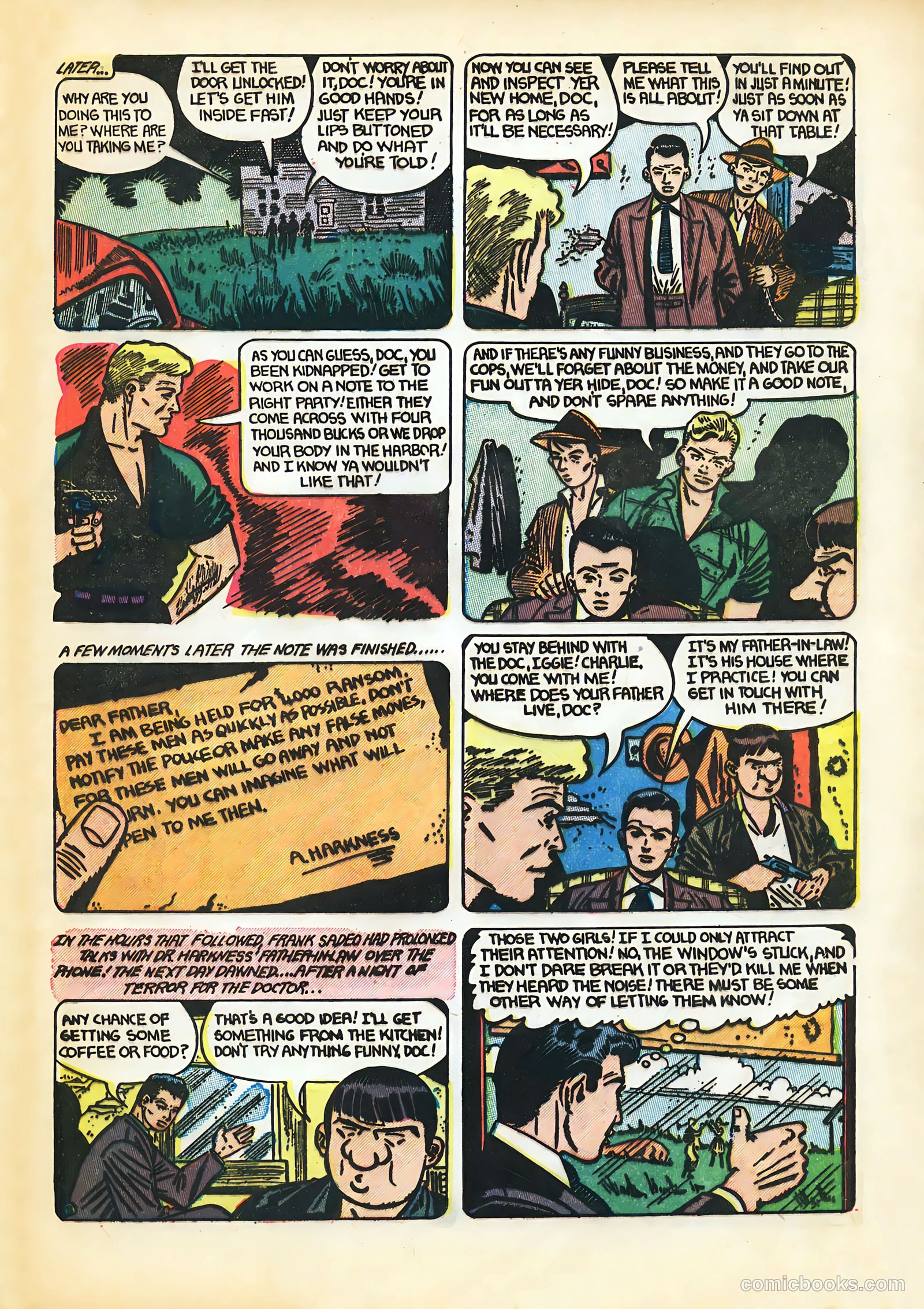 Shocking Mystery Cases #55 — page 33 of 36