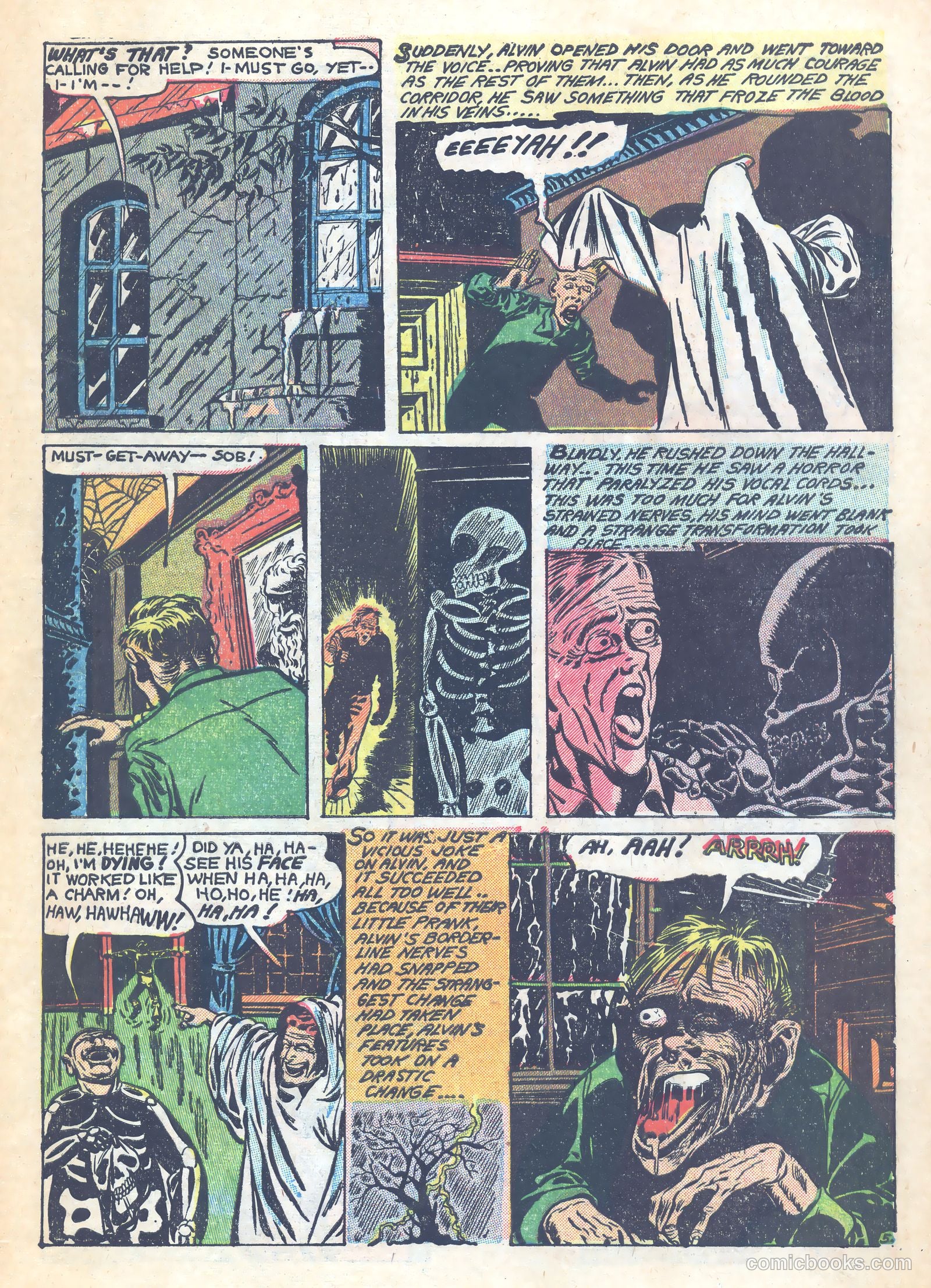 Shocking Mystery Cases #58 — page 7 of 36