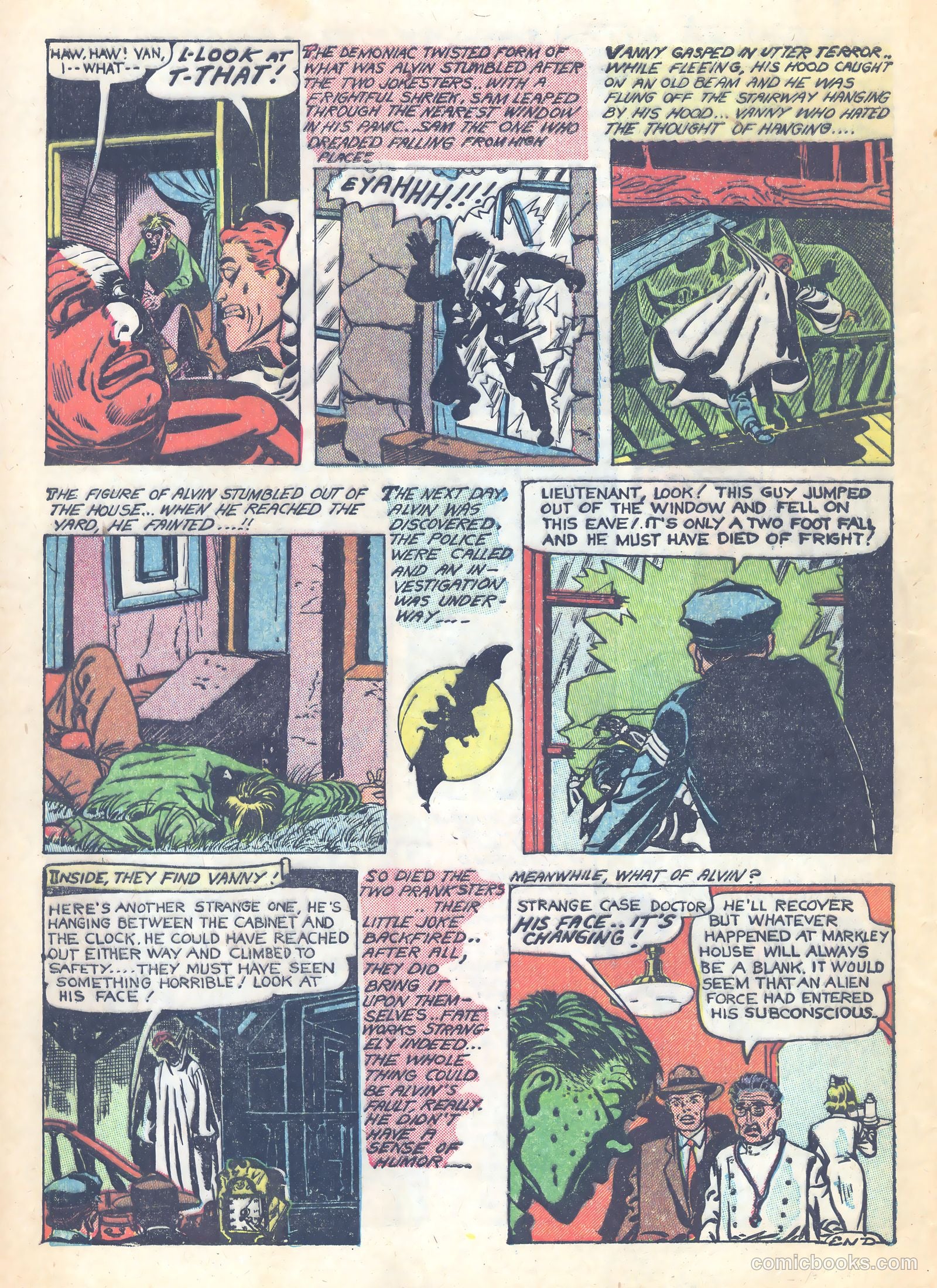 Shocking Mystery Cases #58 — page 8 of 36