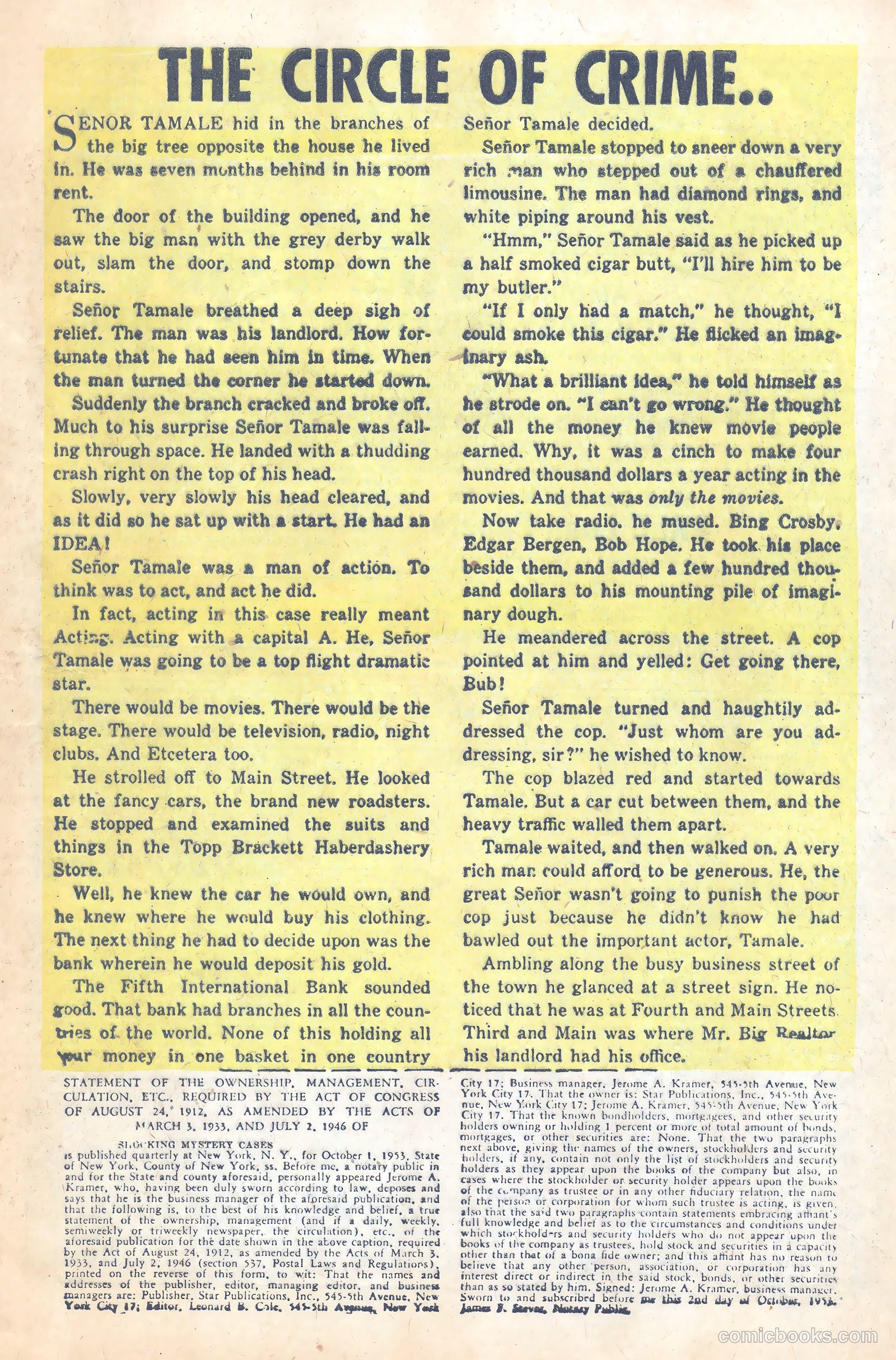 Shocking Mystery Cases #58 — page 9 of 36