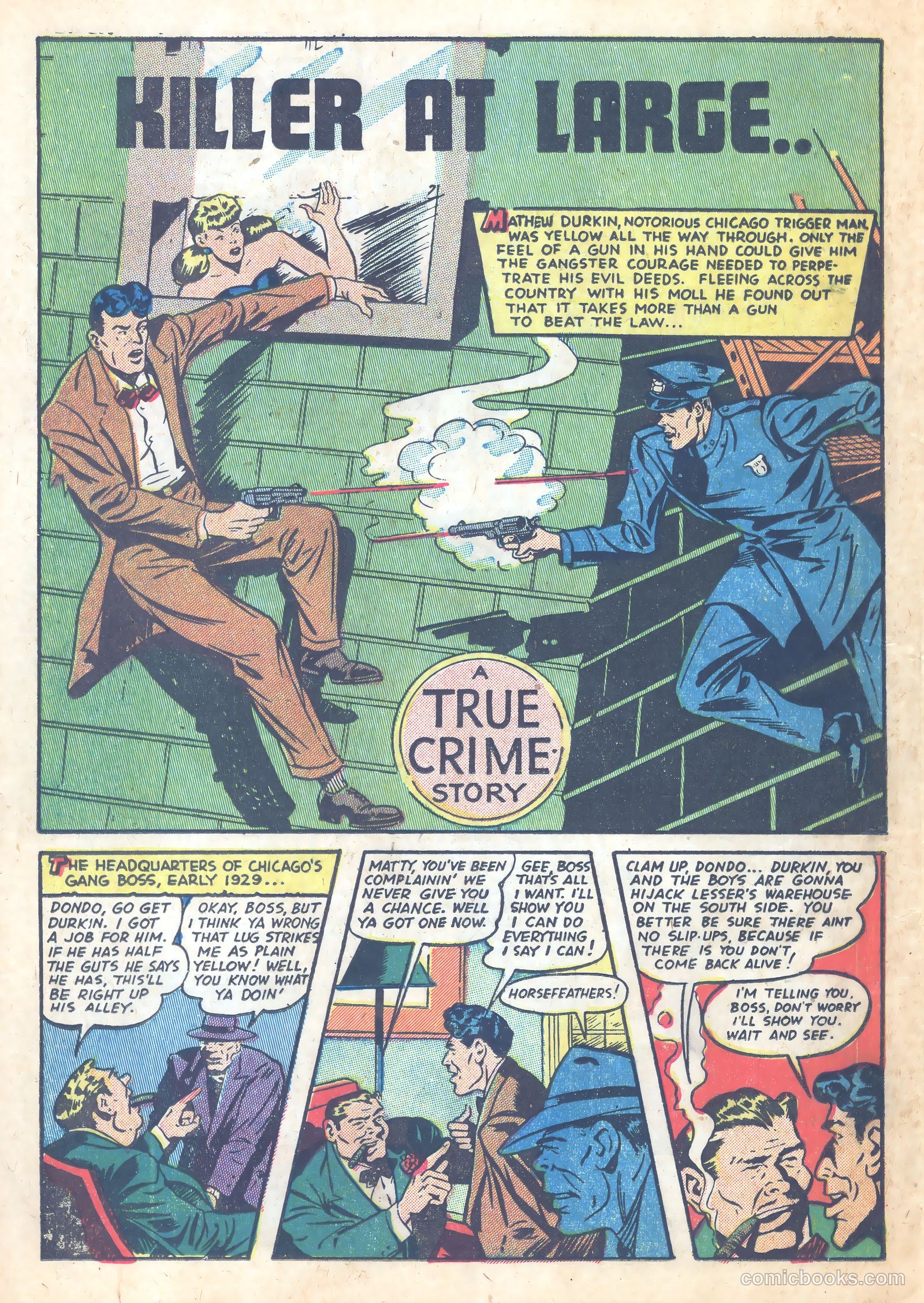 Shocking Mystery Cases #58 — page 22 of 36