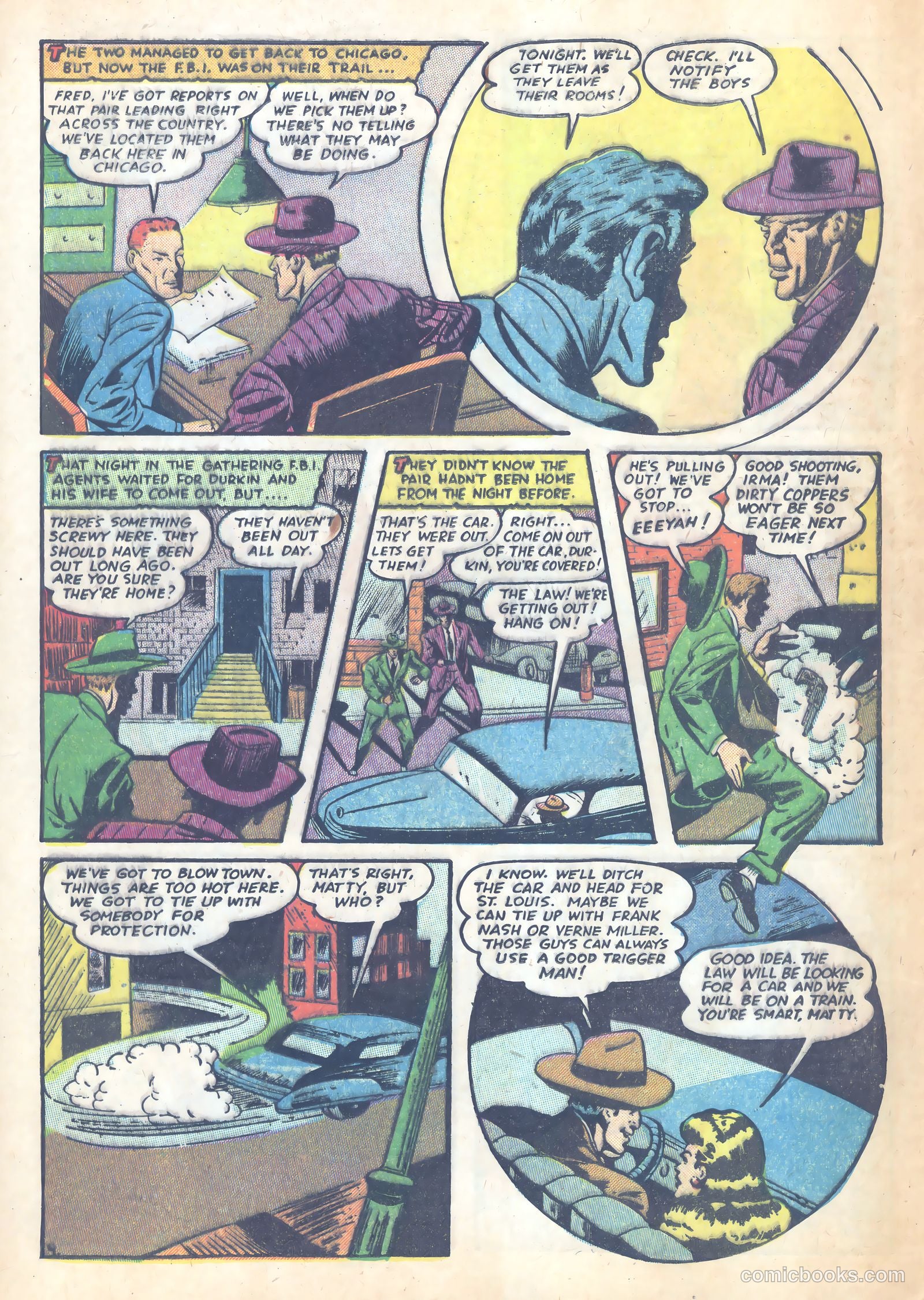 Shocking Mystery Cases #58 — page 32 of 36