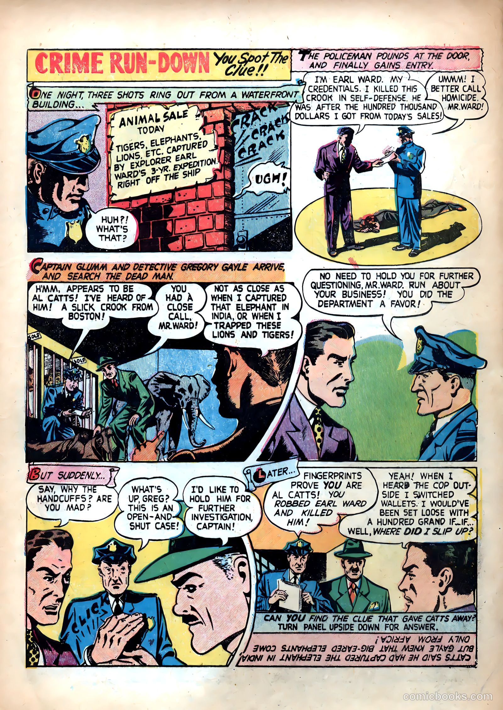 Shocking Mystery Cases #60 — page 9 of 36