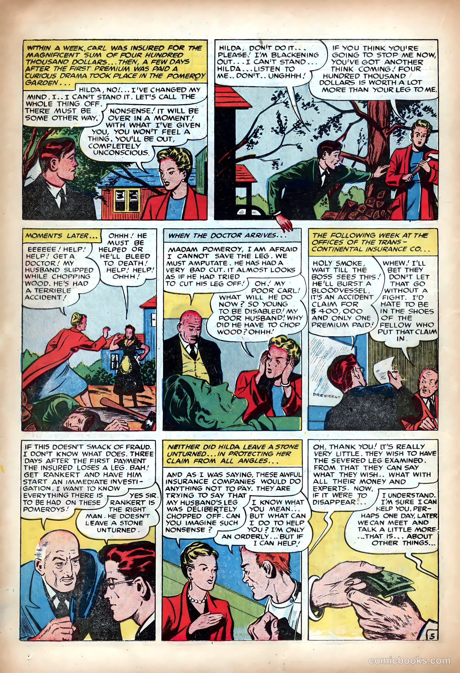 Shocking Mystery Cases #60 — page 16 of 36