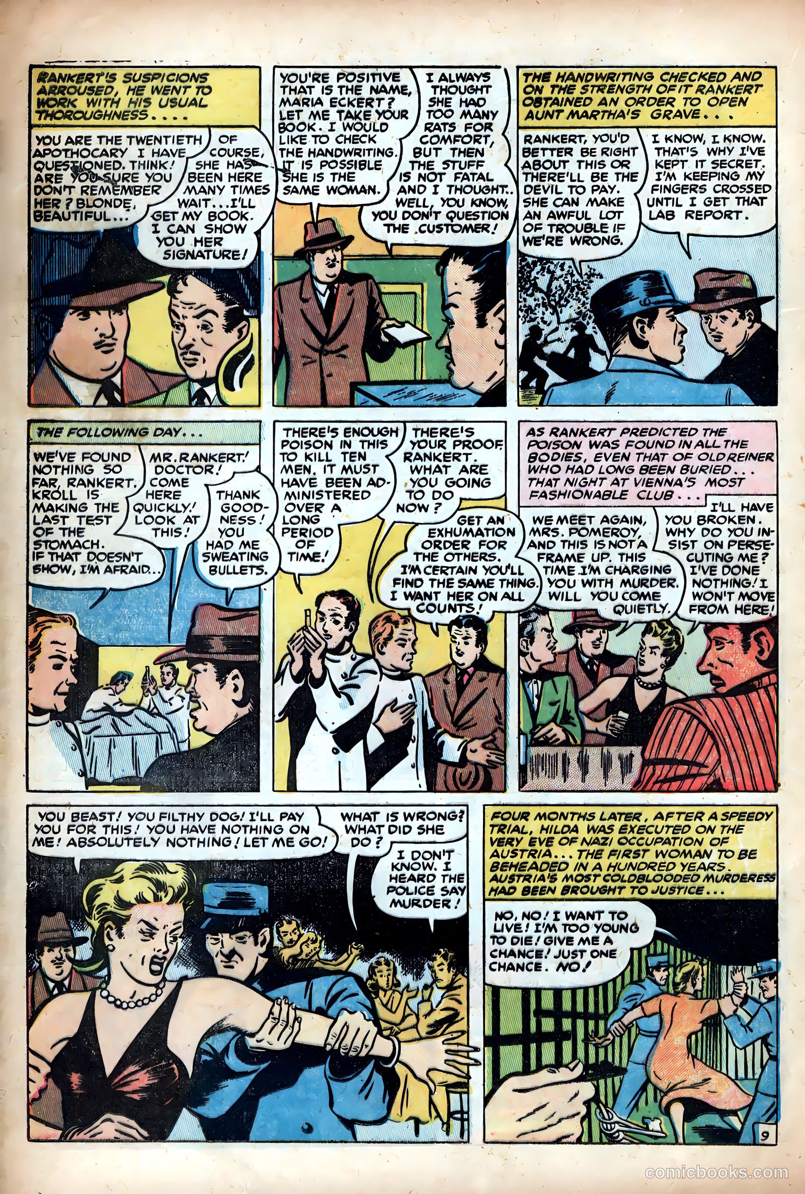 Shocking Mystery Cases #60 — page 20 of 36