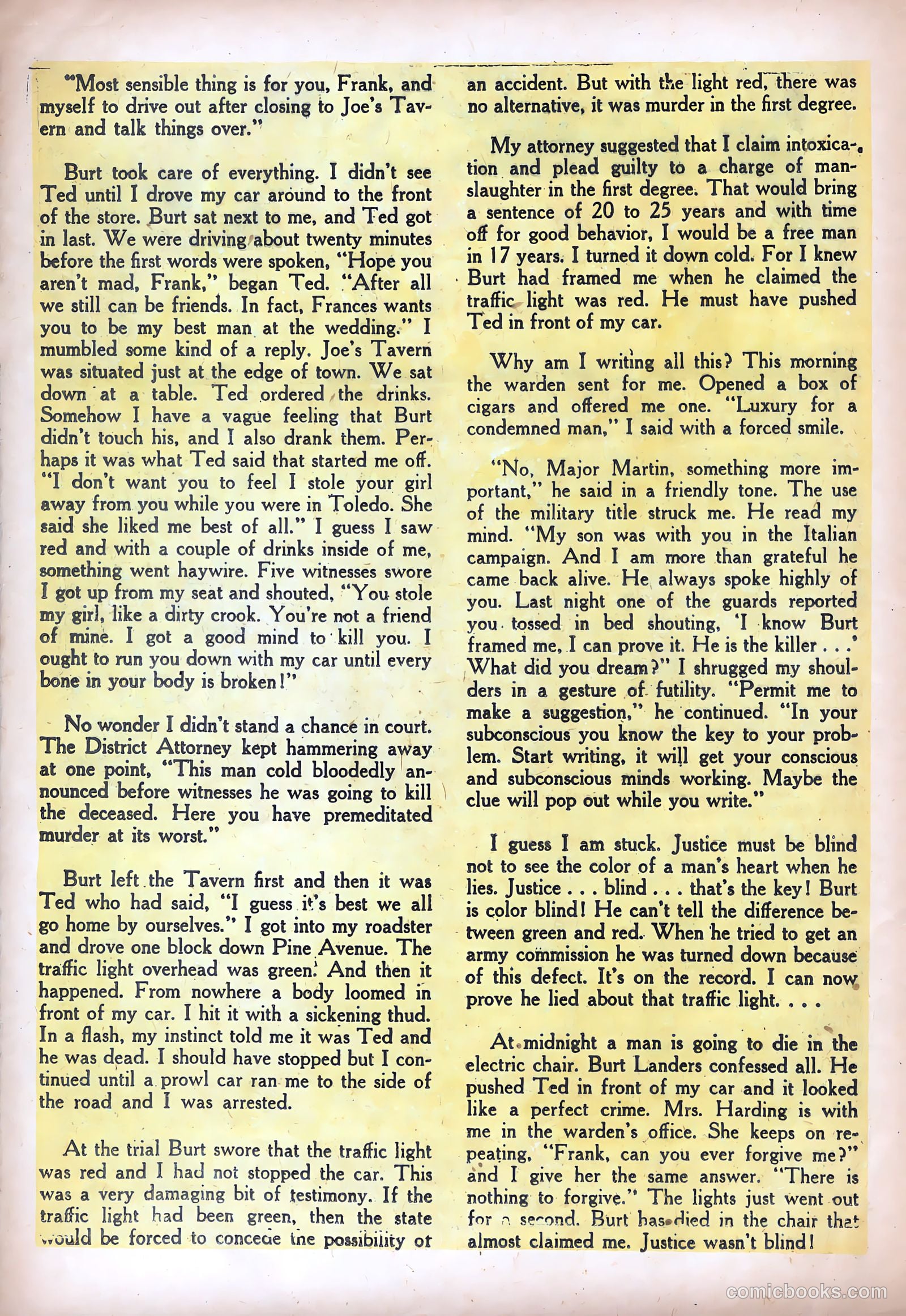 Shocking Mystery Cases #60 — page 22 of 36