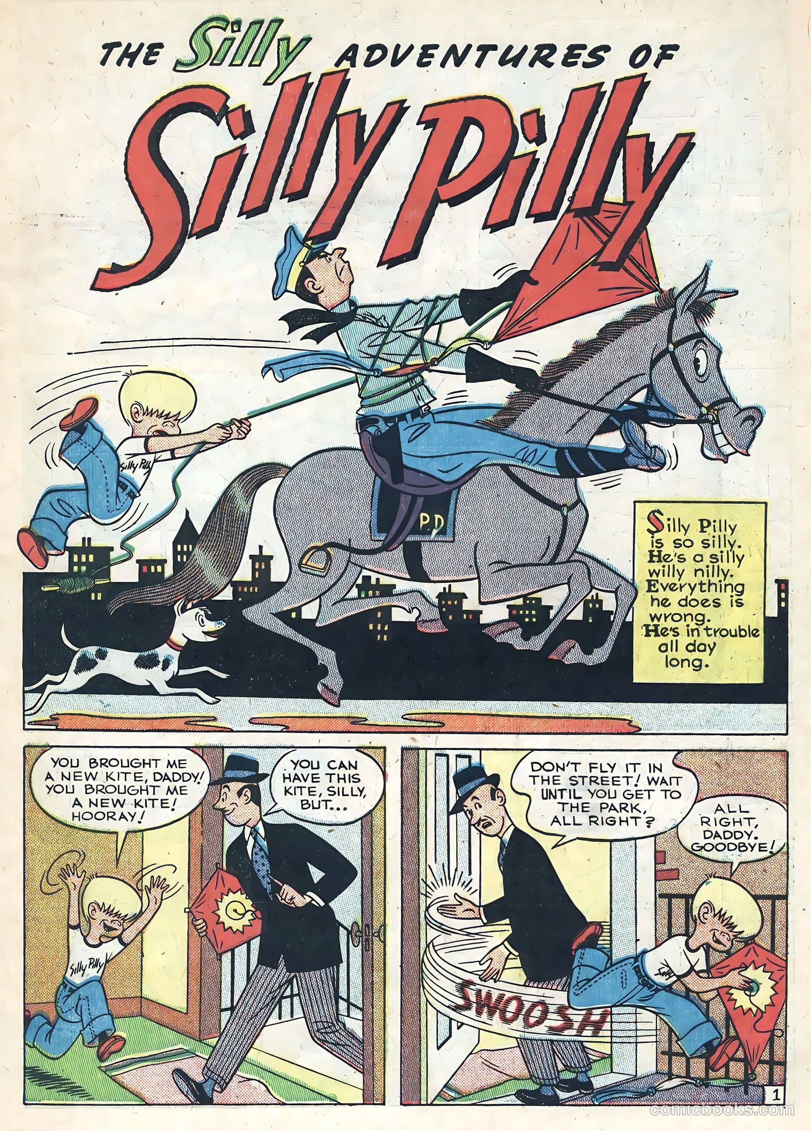 Silly Pilly Comics #1 — page 3 of 36