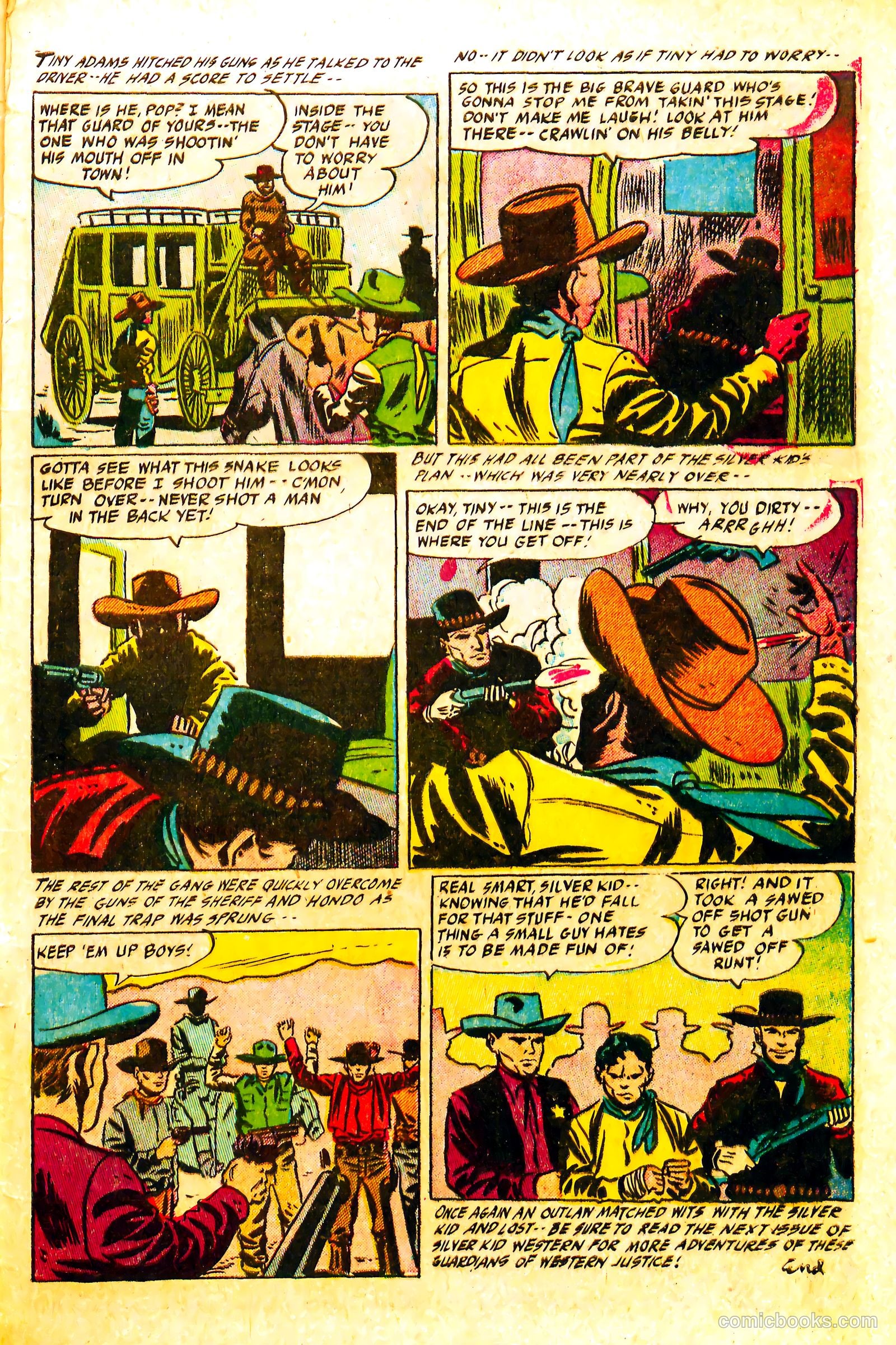 Silver Kid Western #3 — page 33 of 36