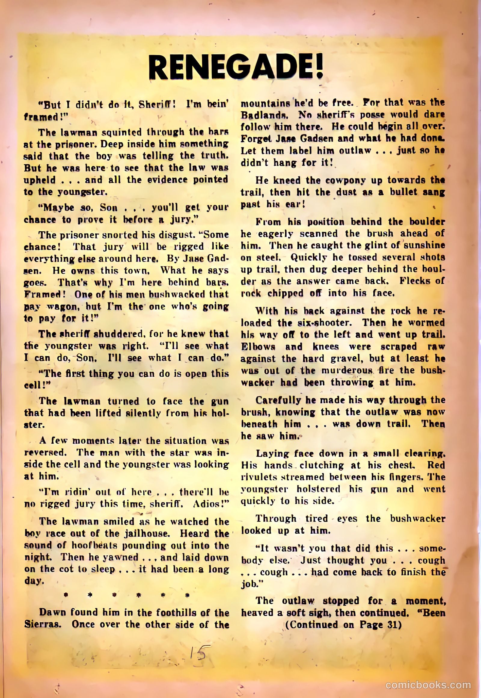 Silver Kid Western #5 — page 15 of 26