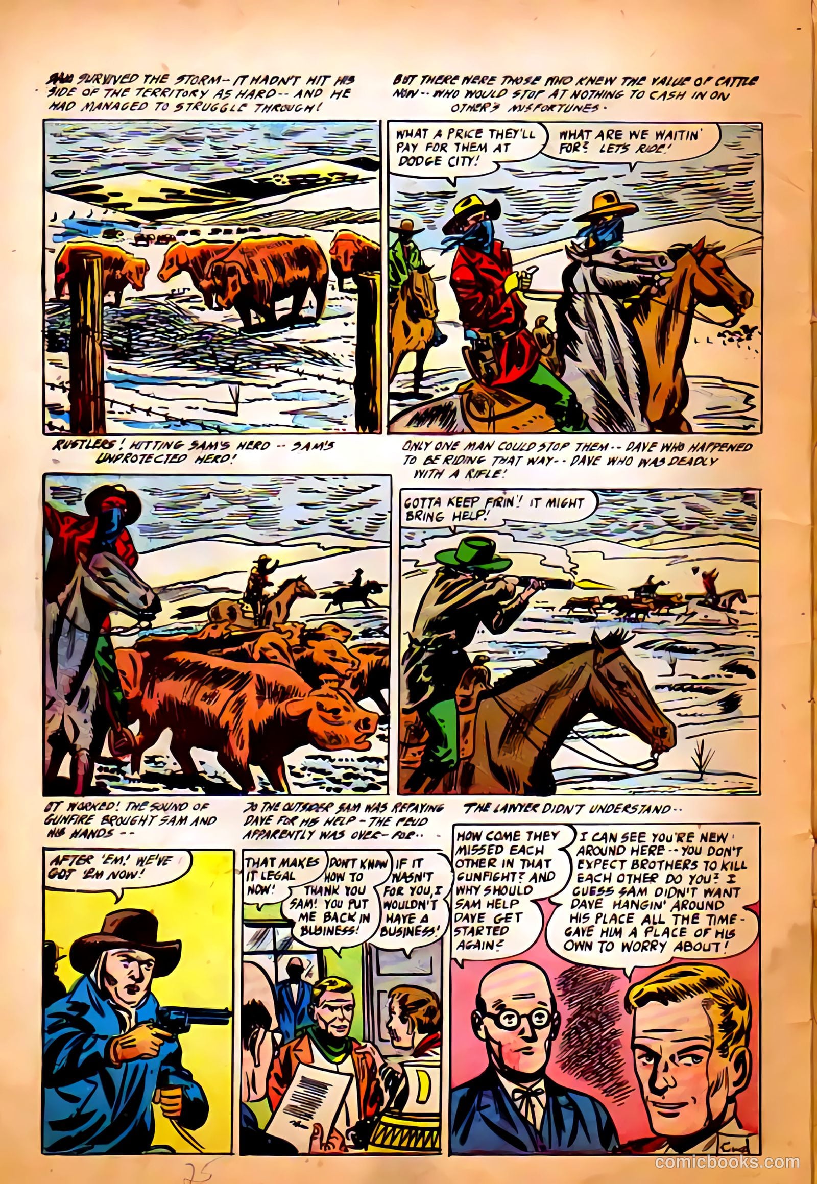 Silver Kid Western #5 — page 25 of 26