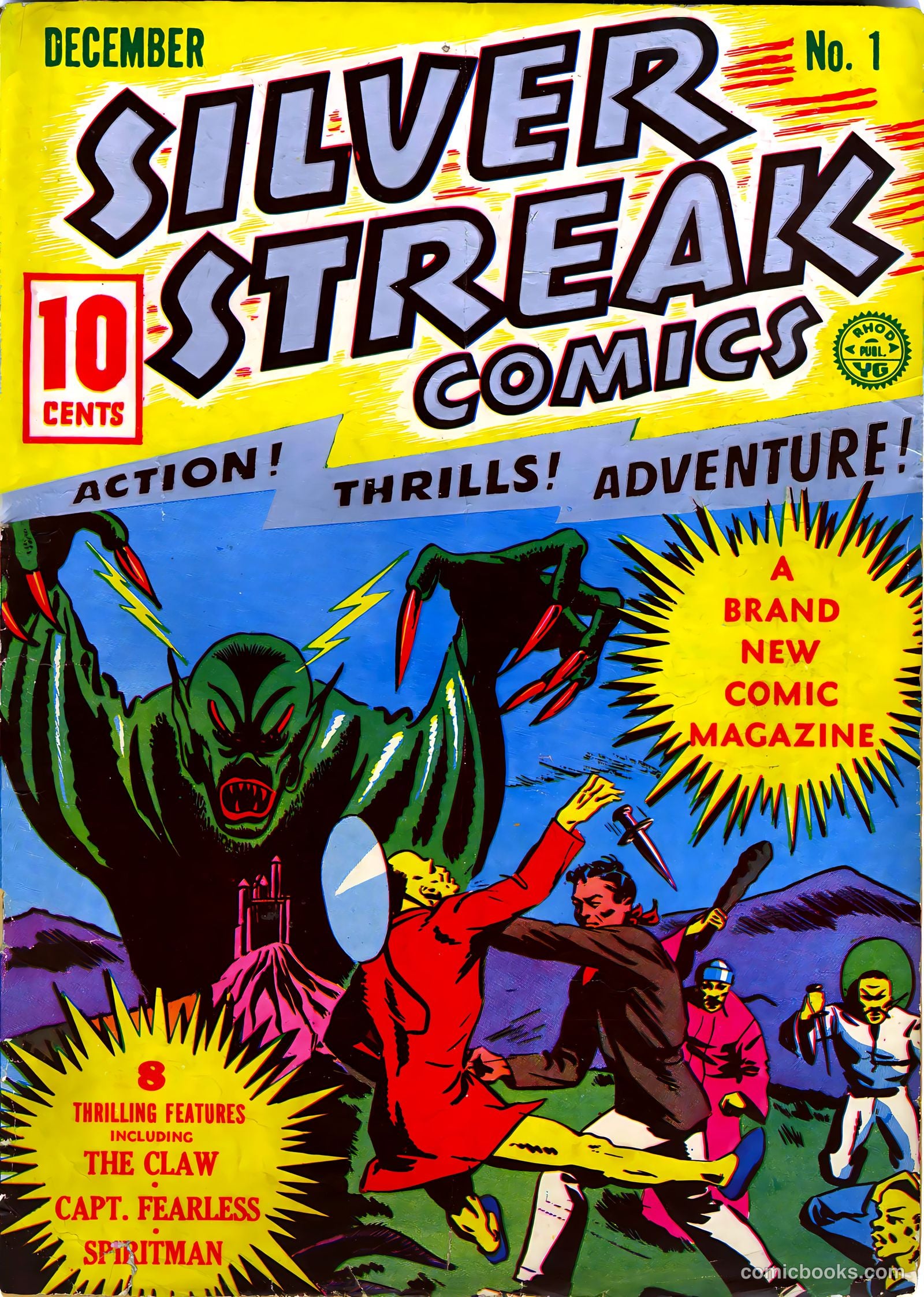 Silver Streak Comics #1 — page 1 of 68