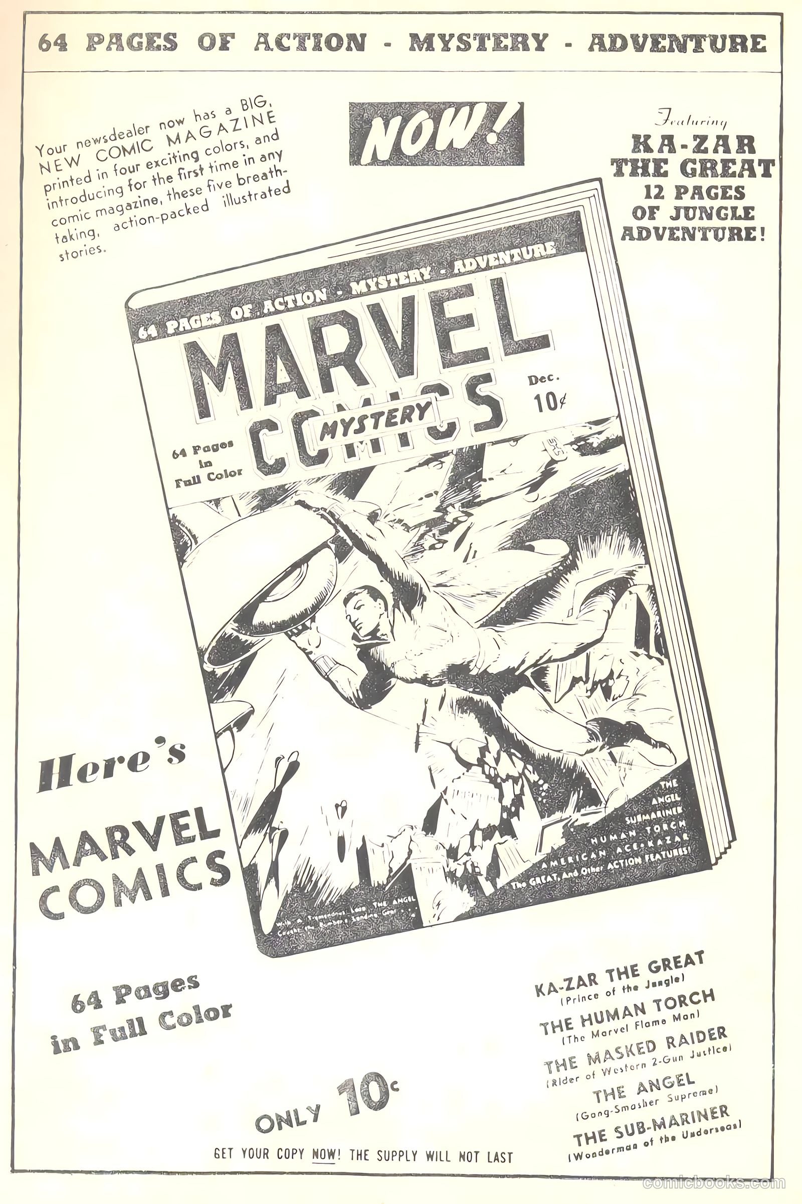 Silver Streak Comics #1 — page 67 of 68
