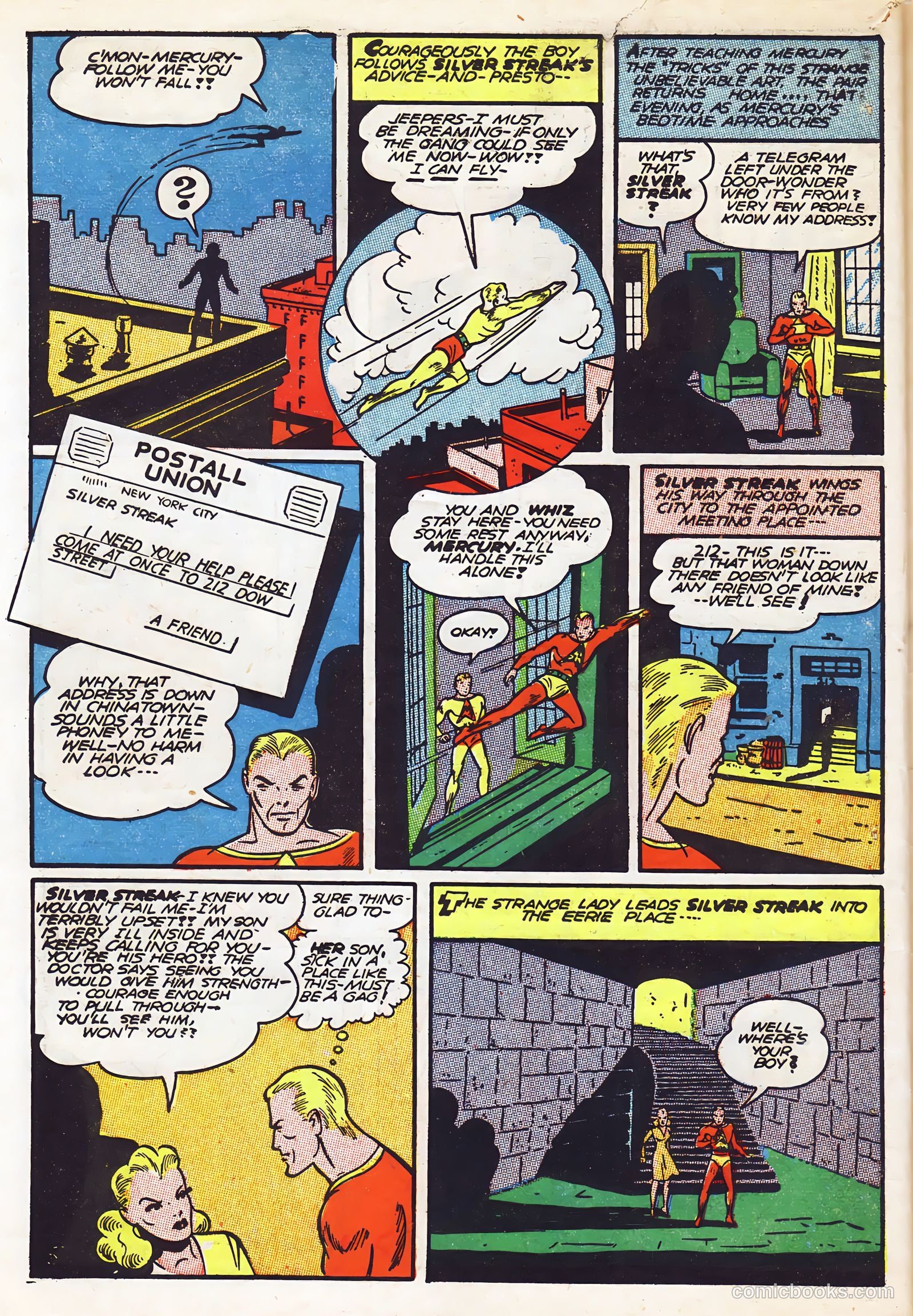 Silver Streak Comics #11 — page 64 of 68