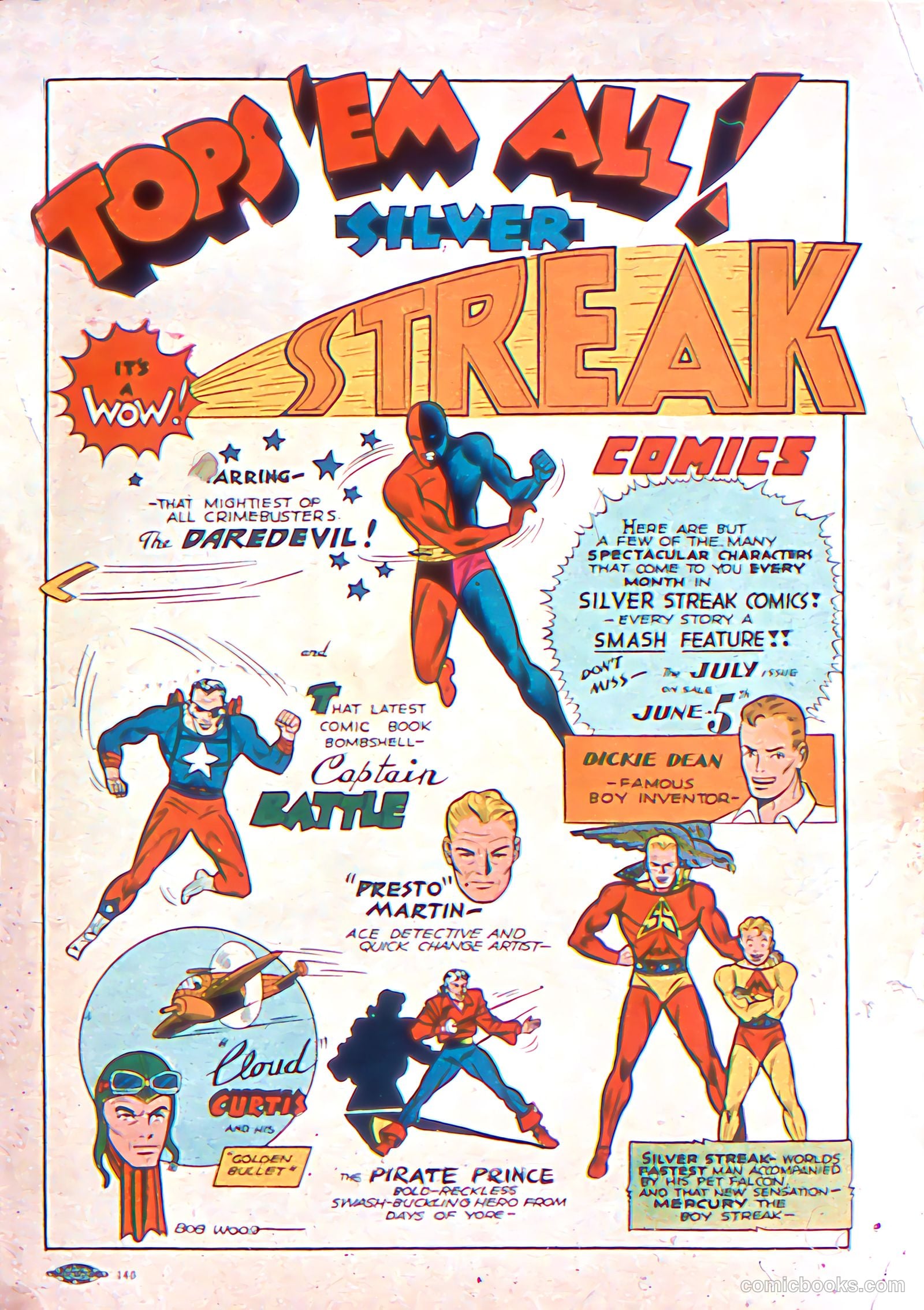 Silver Streak Comics #11 — page 67 of 68