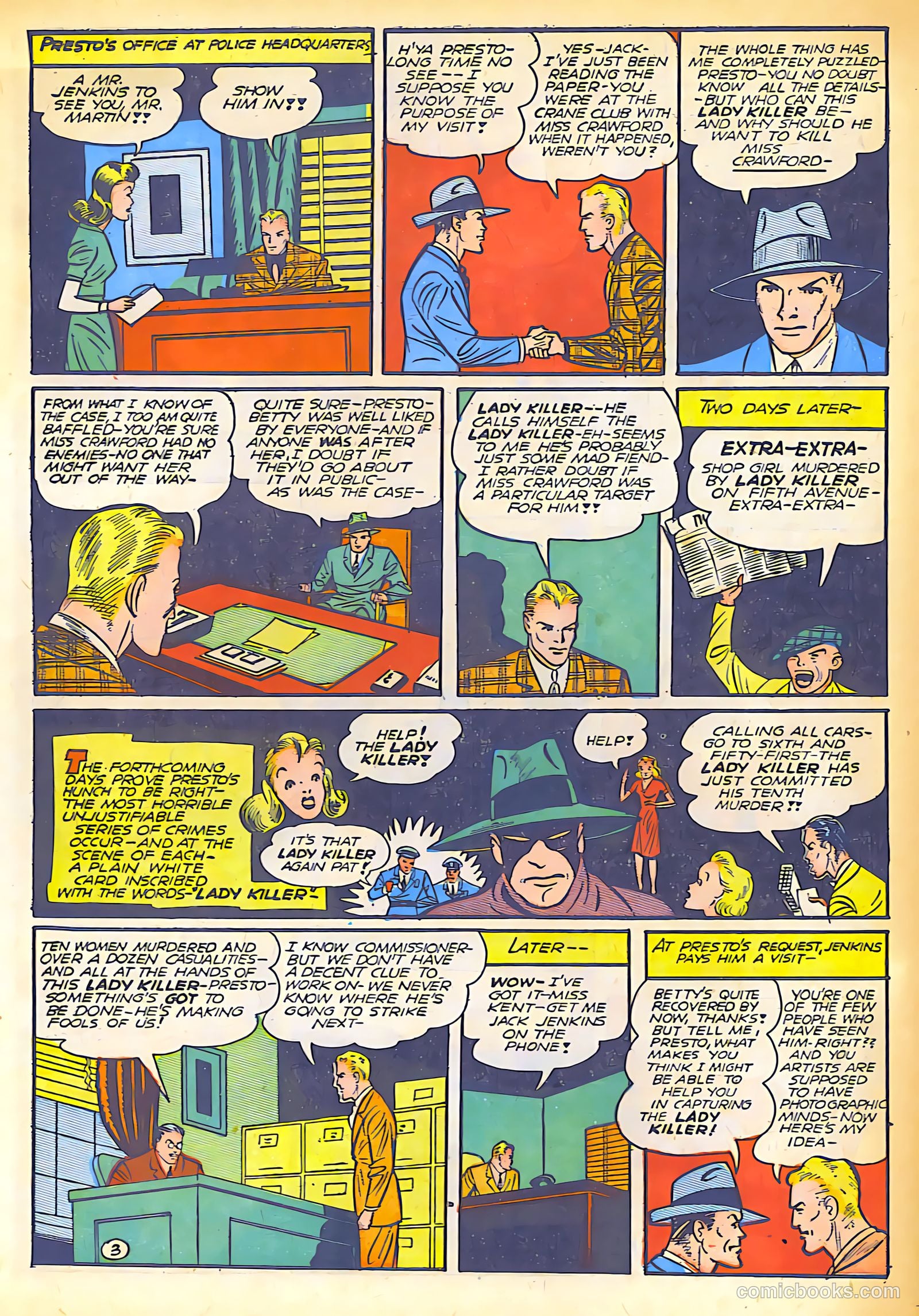 Silver Streak Comics #12 — page 63 of 67
