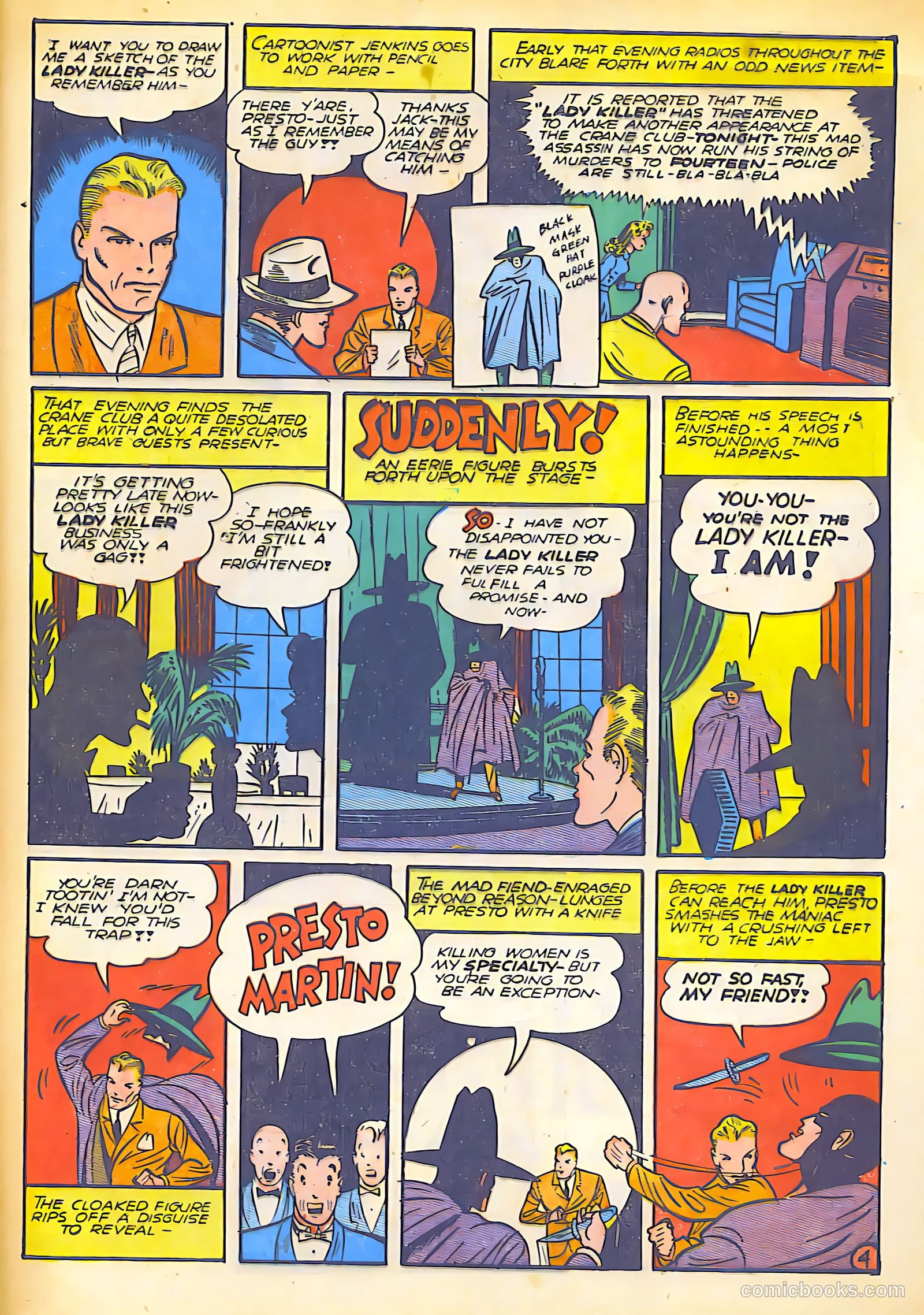 Silver Streak Comics #12 — page 64 of 67