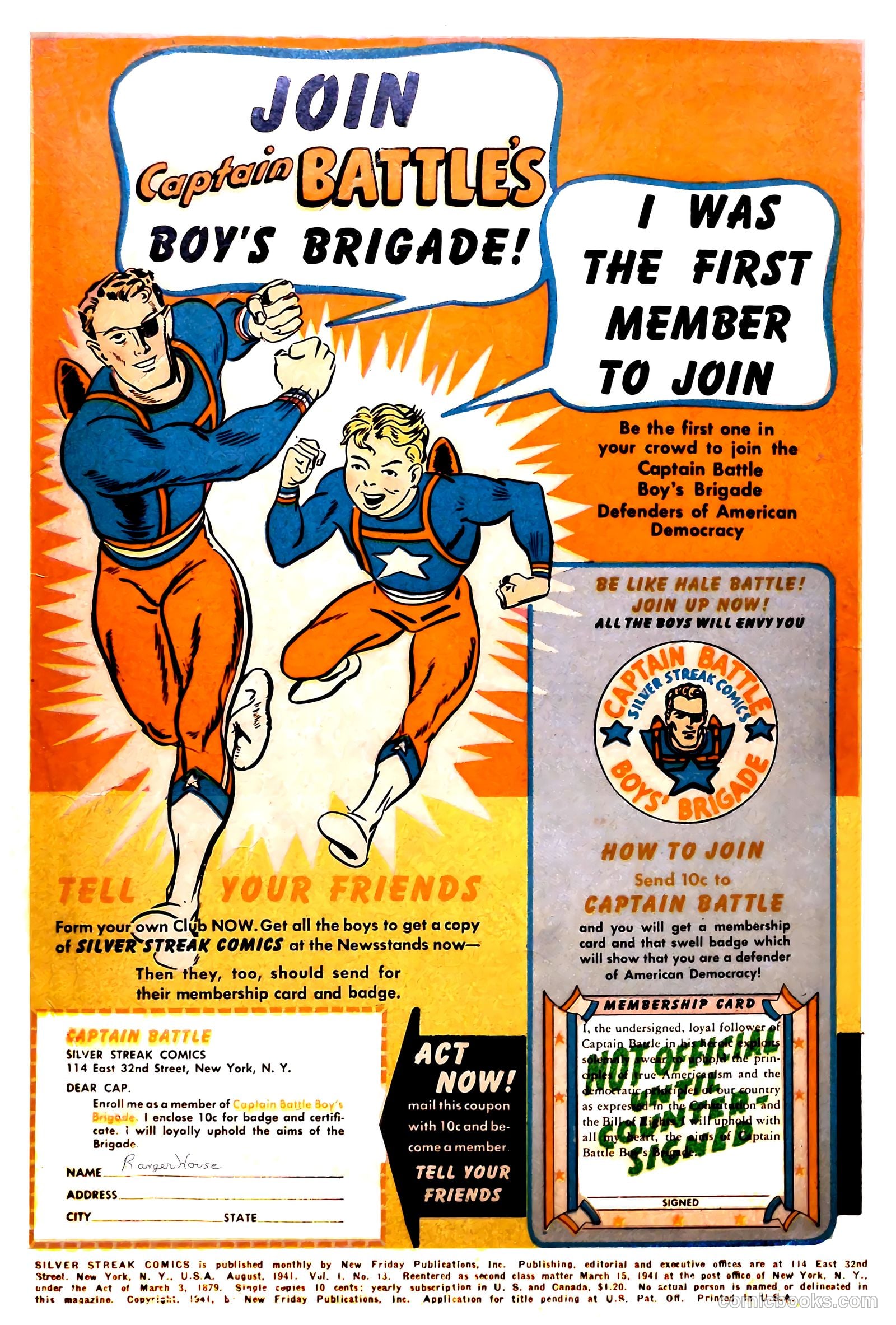 Silver Streak Comics #13 — page 2 of 69