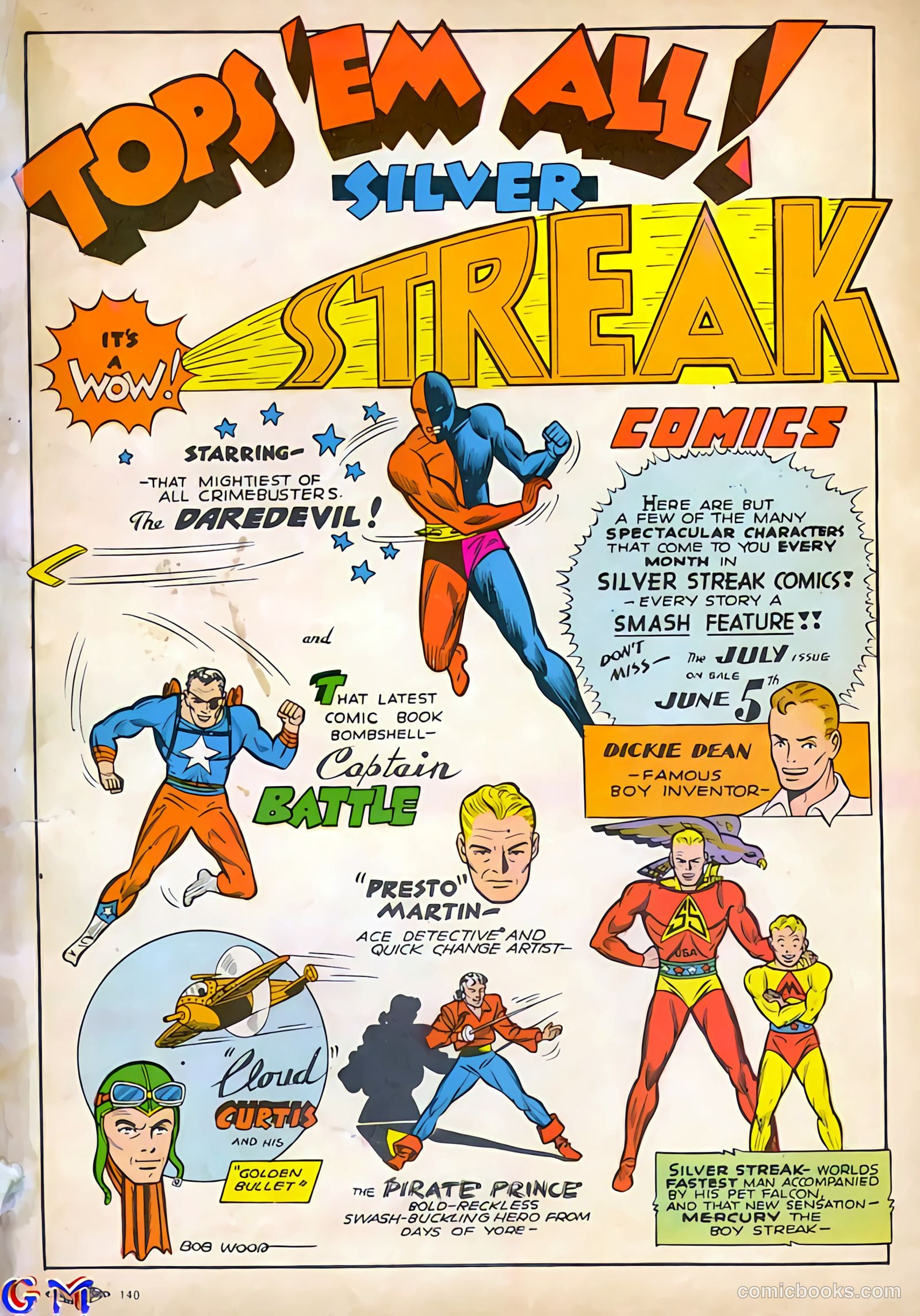 Silver Streak Comics #14 — page 66 of 68