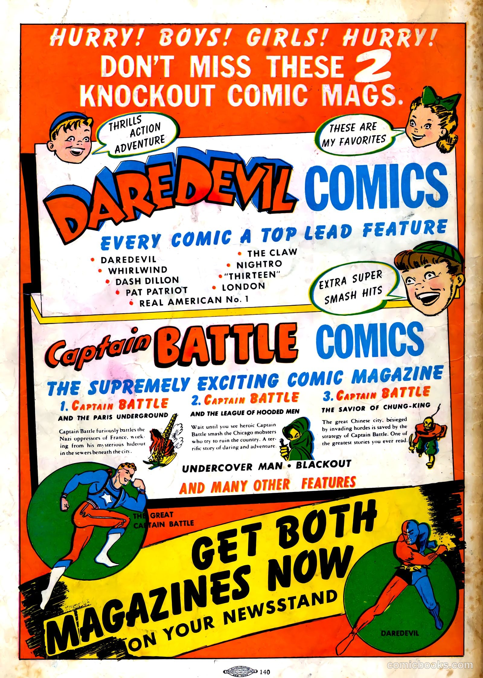 Silver Streak Comics #14 — page 68 of 68