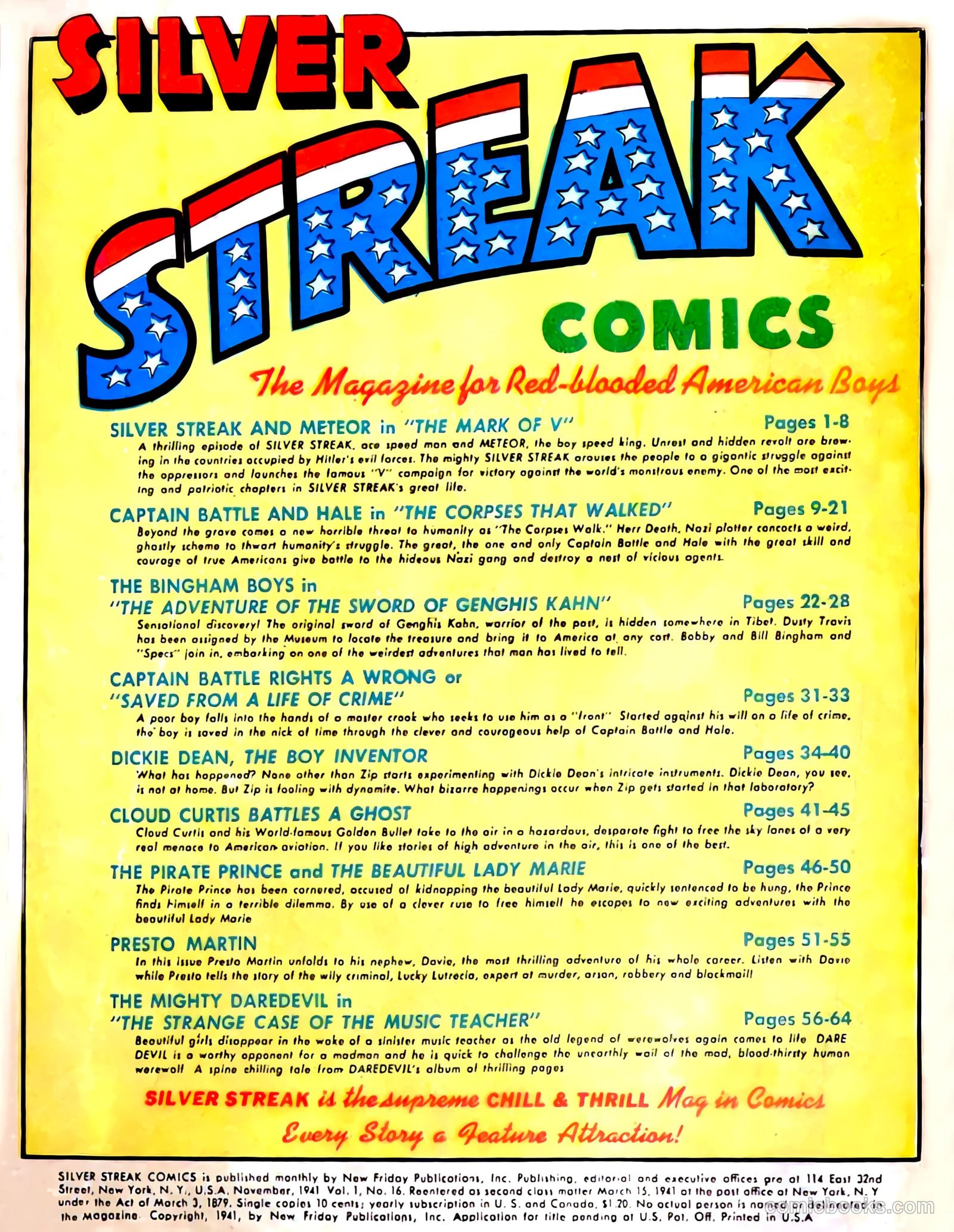Silver Streak Comics #16 — page 2 of 67