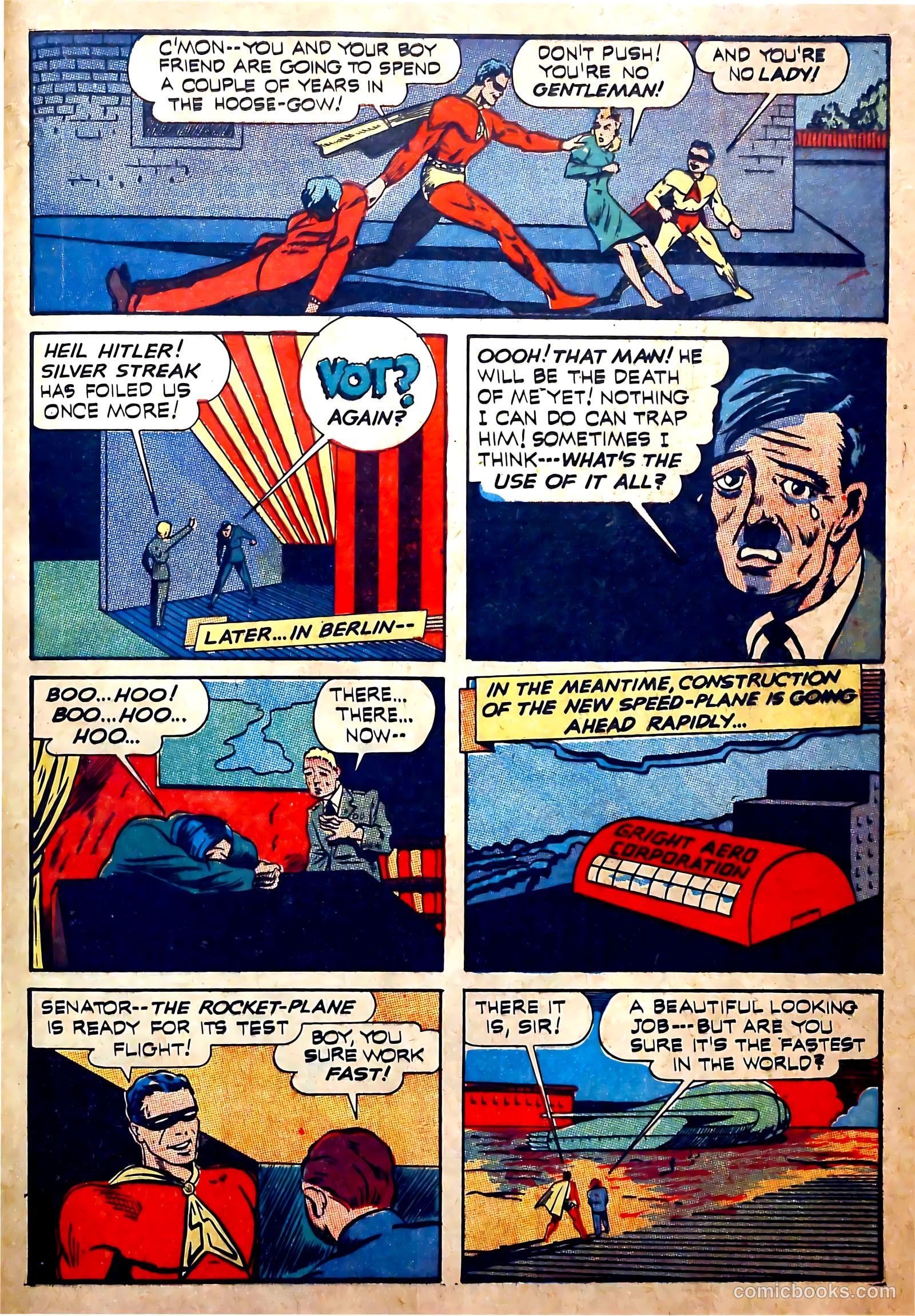 Silver Streak Comics #18 — page 65 of 69