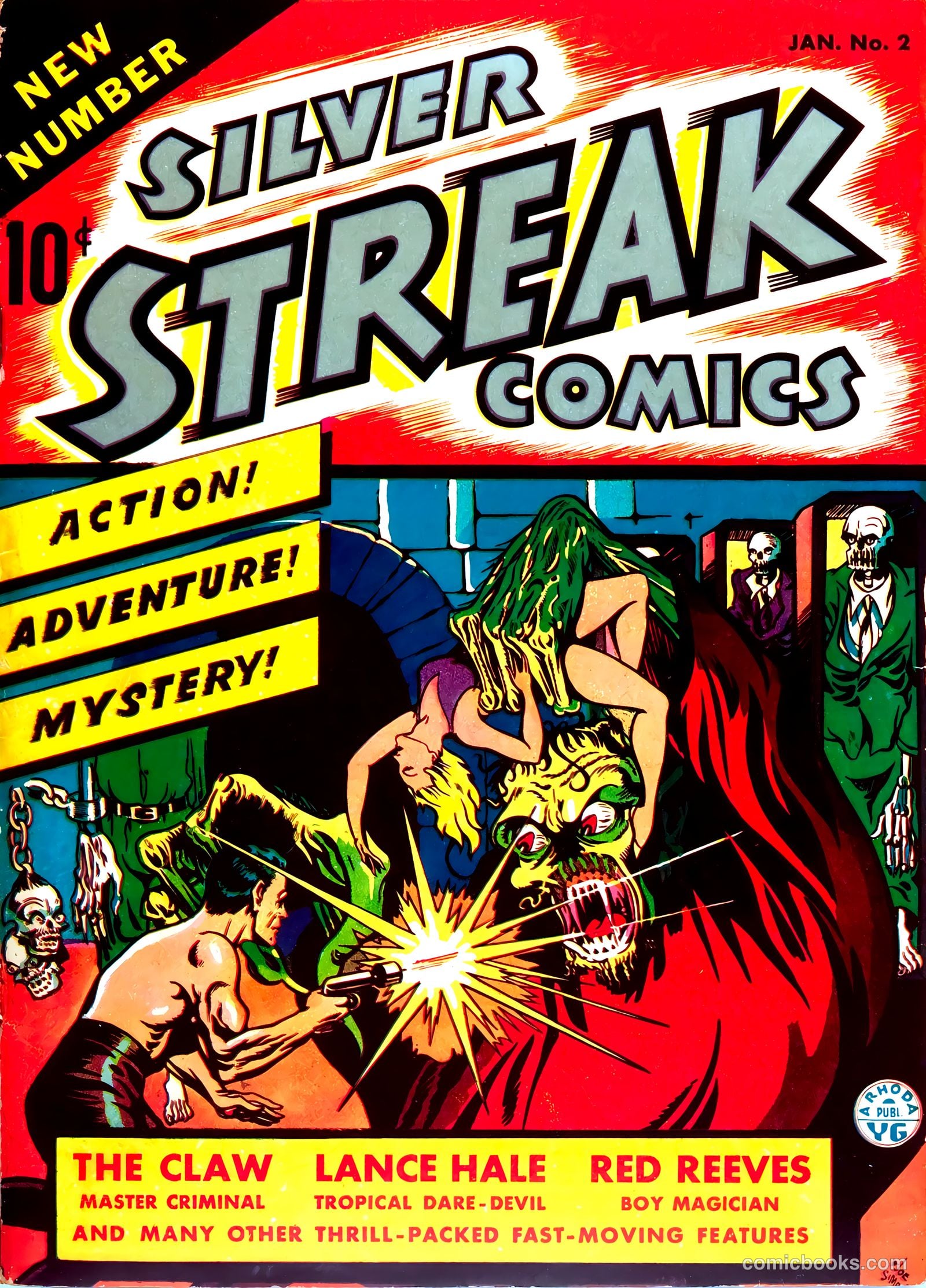 Silver Streak Comics #2 — page 1 of 68