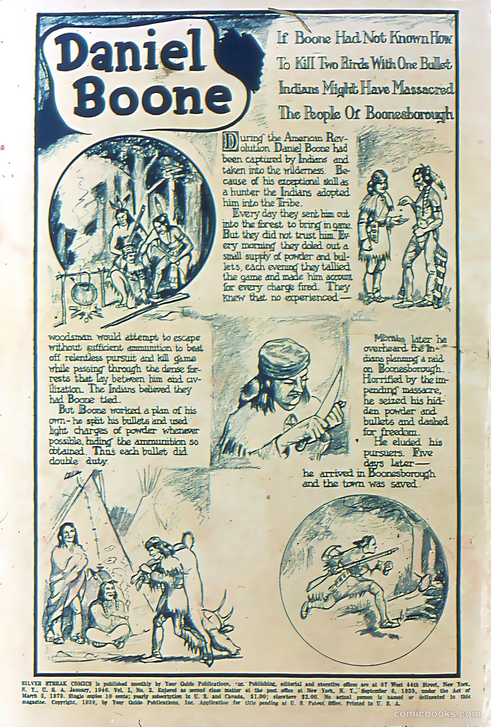 Silver Streak Comics #2 — page 2 of 68