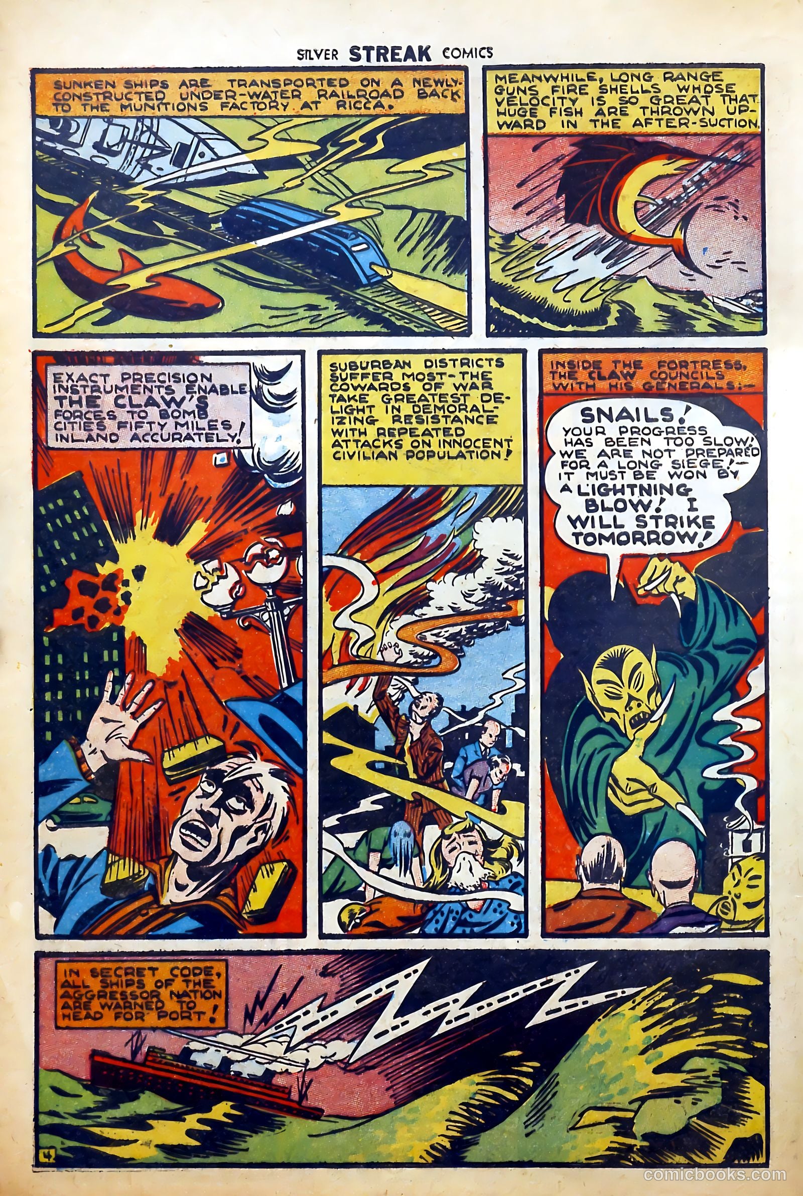 Silver Streak Comics #2 — page 6 of 68