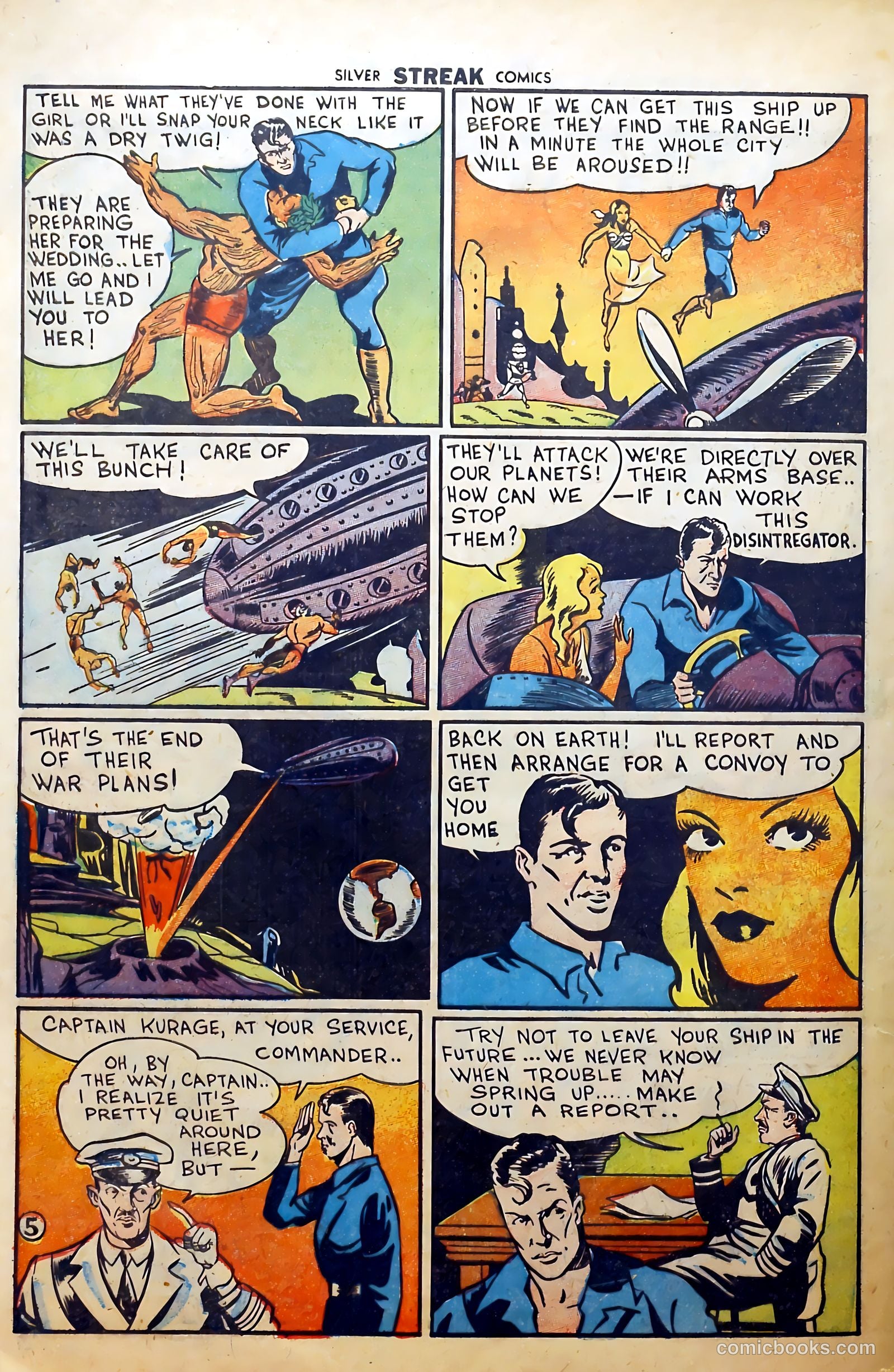 Silver Streak Comics #2 — page 60 of 68