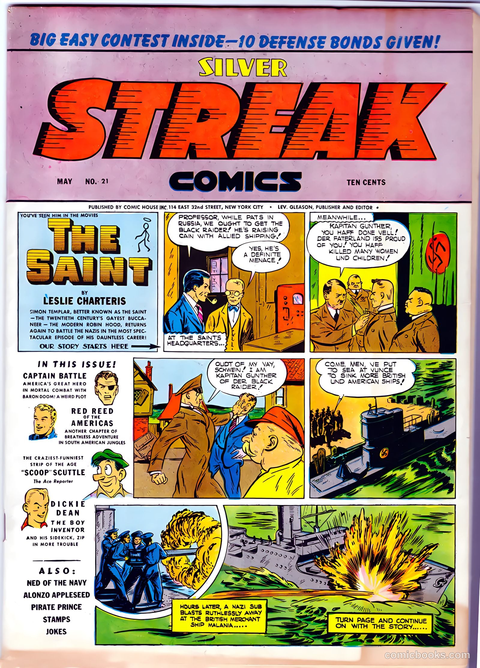 Silver Streak Comics #21 — page 1 of 70