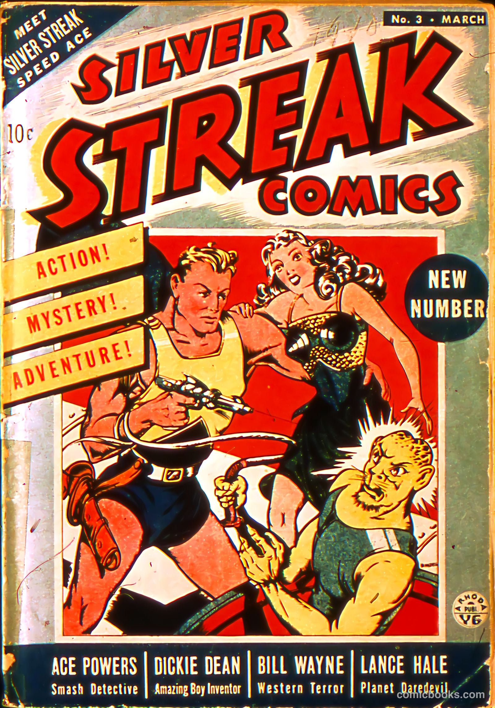 Silver Streak Comics #3 — page 1 of 69