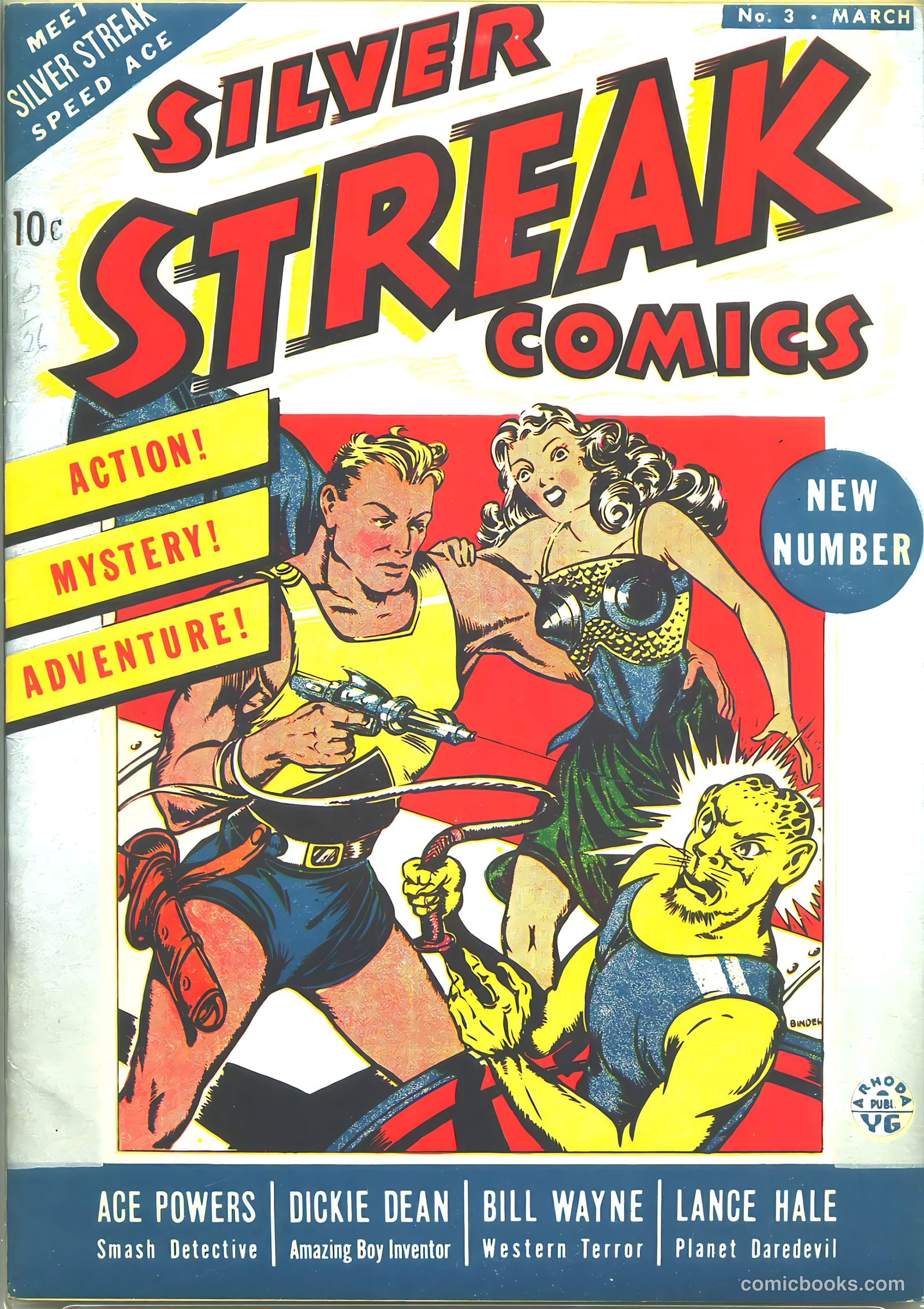 Silver Streak Comics #3 — page 2 of 69