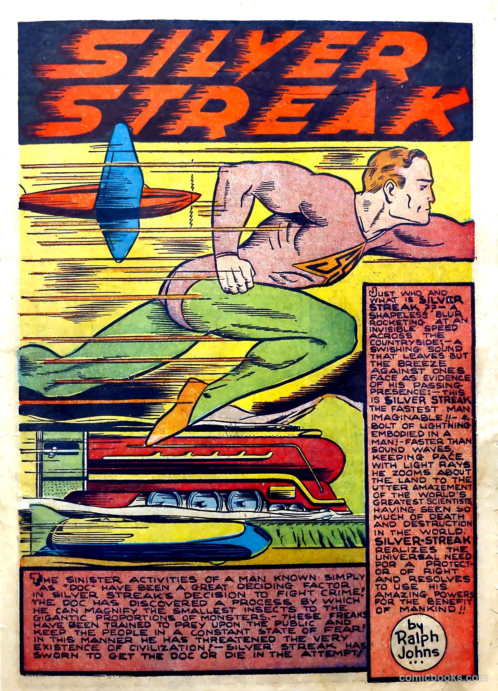 Silver Streak Comics #4 — page 3 of 69