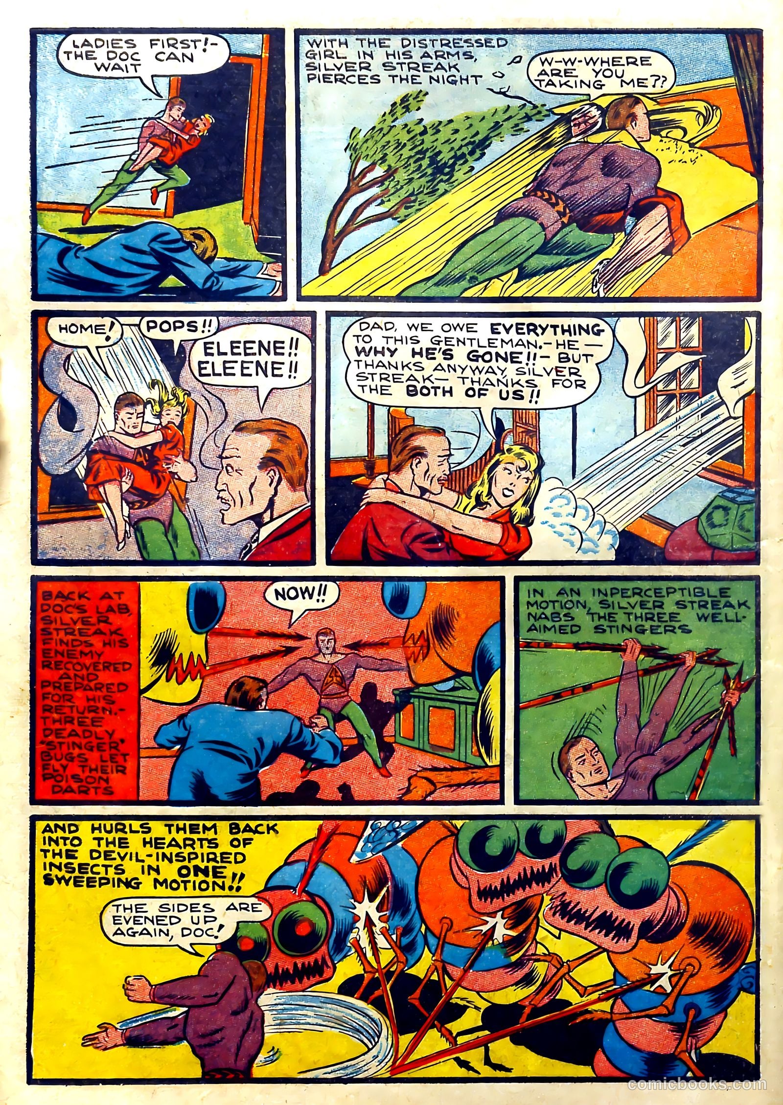 Silver Streak Comics #4 — page 8 of 69