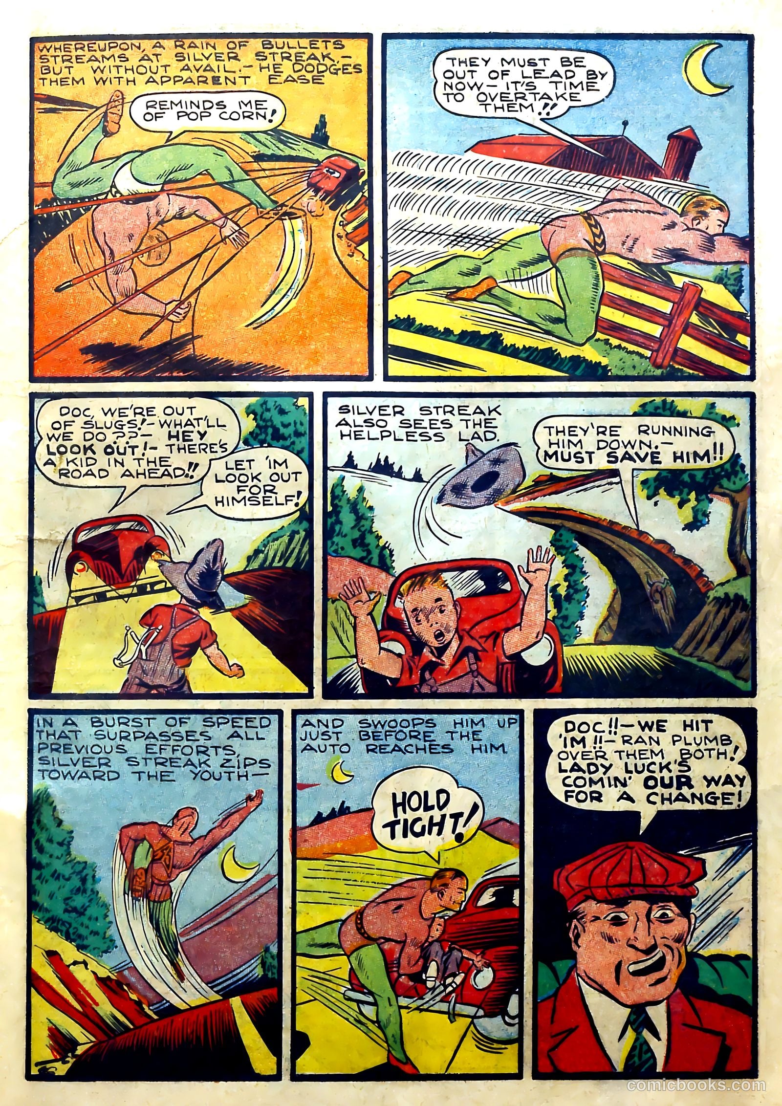 Silver Streak Comics #4 — page 11 of 69