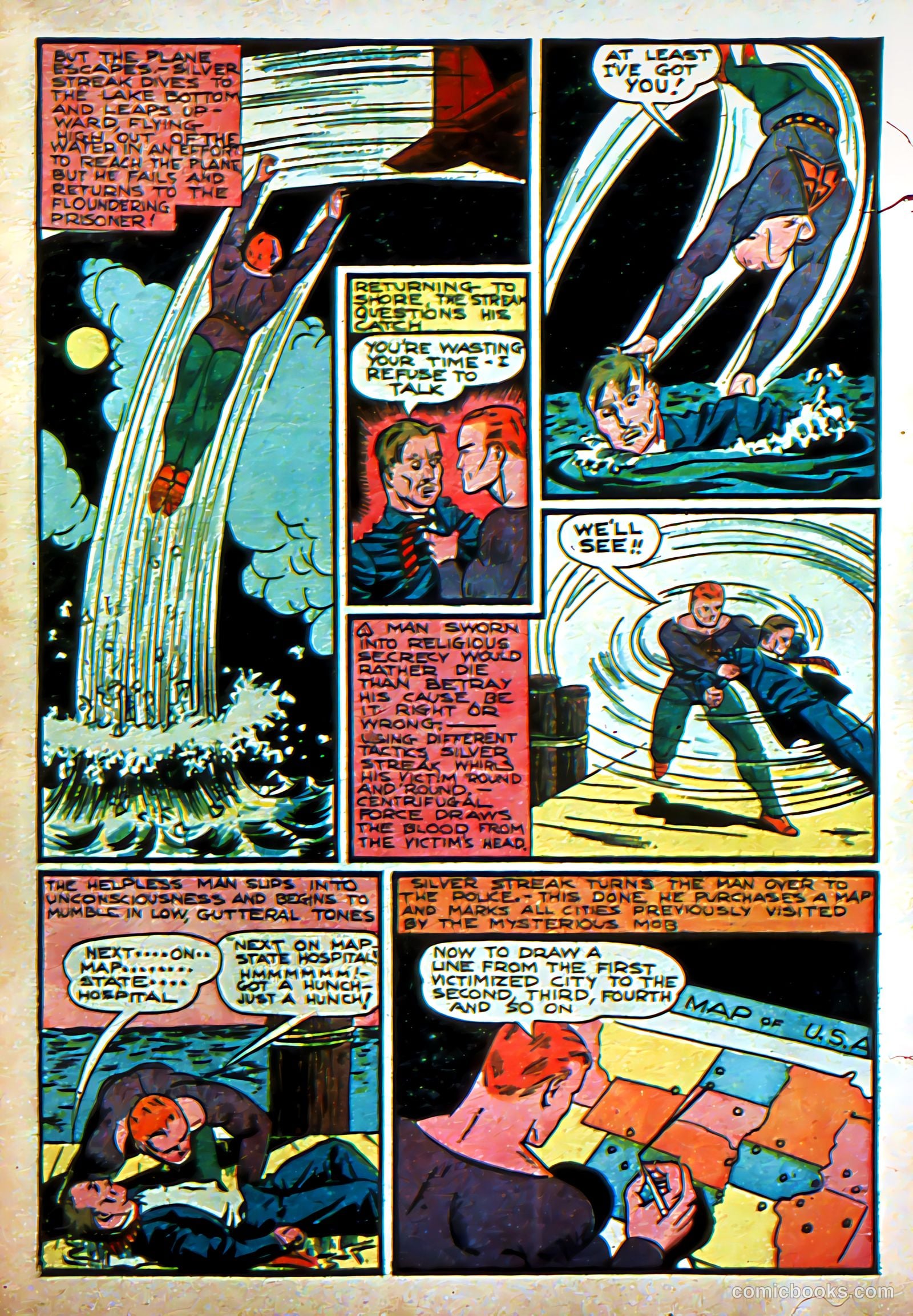 Silver Streak Comics #5 — page 8 of 69