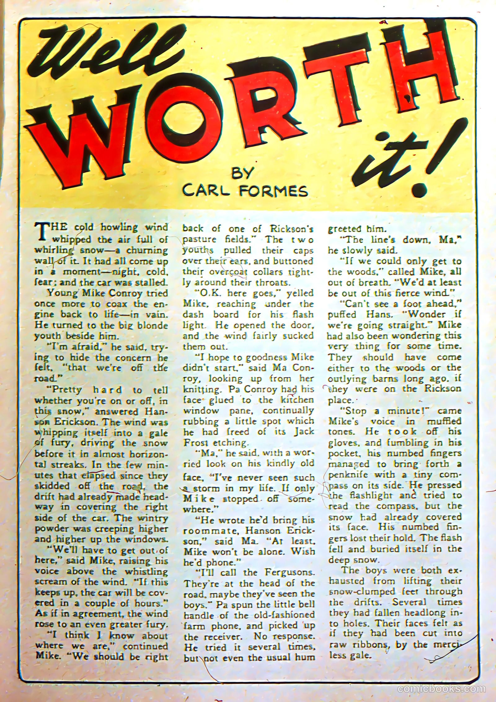 Silver Streak Comics #5 — page 56 of 69