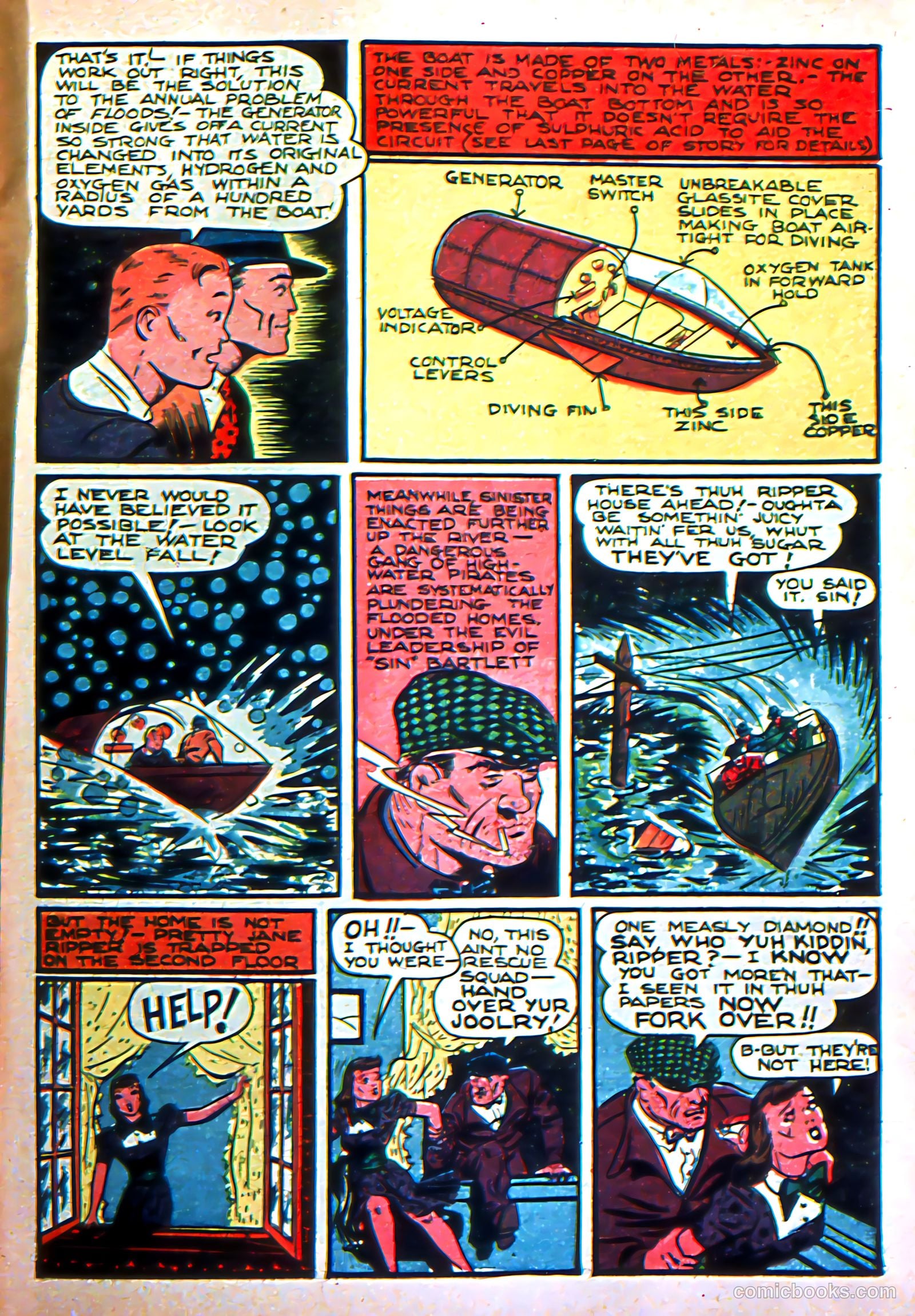 Silver Streak Comics #5 — page 62 of 69