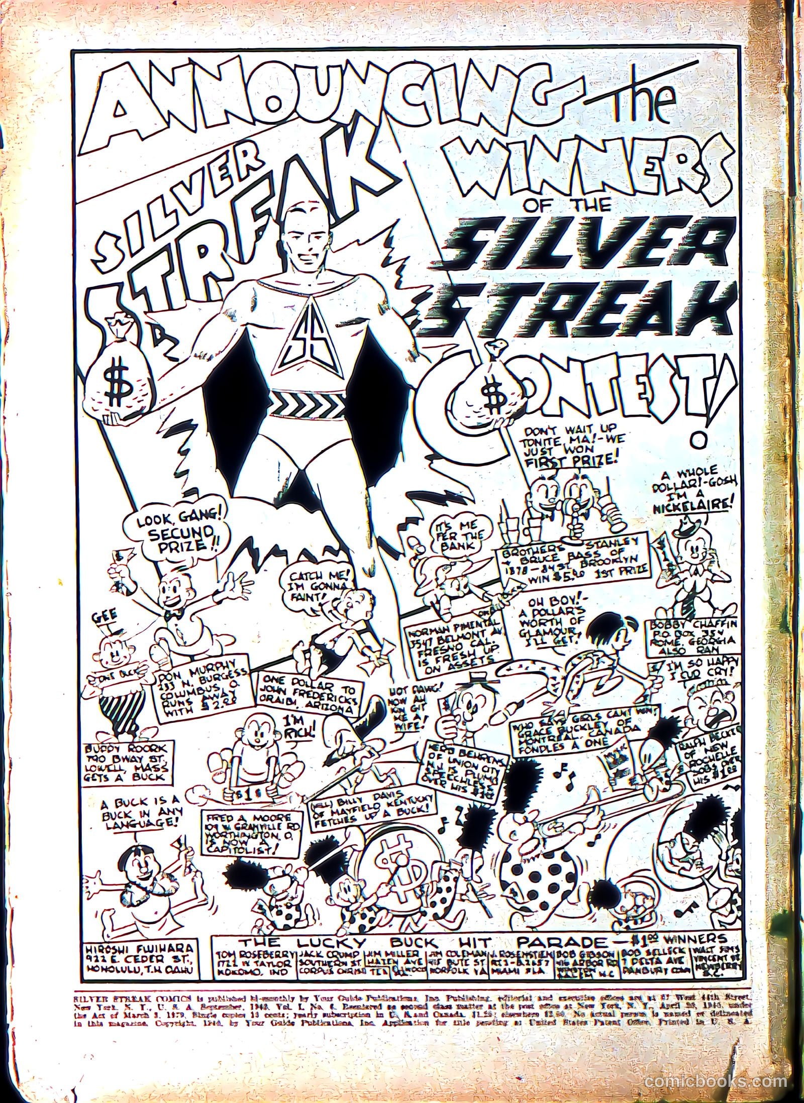 Silver Streak Comics #6 — page 3 of 69