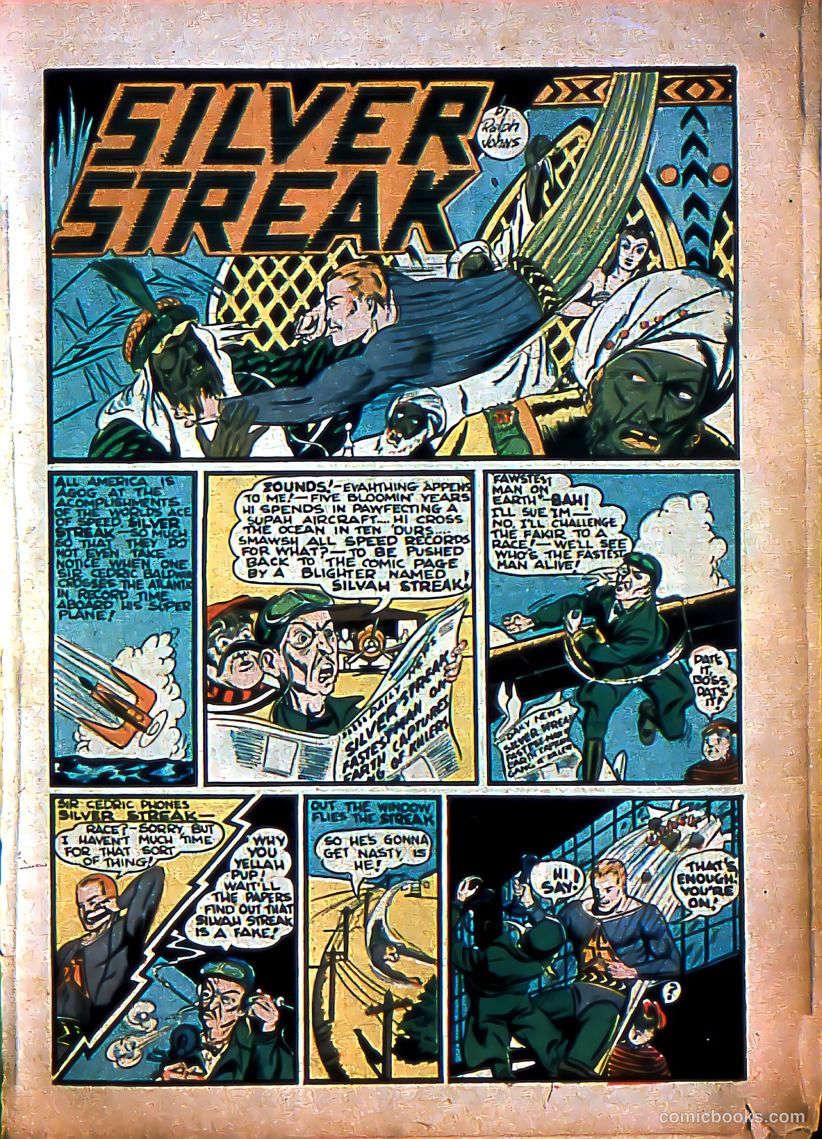 Silver Streak Comics #6 — page 4 of 69