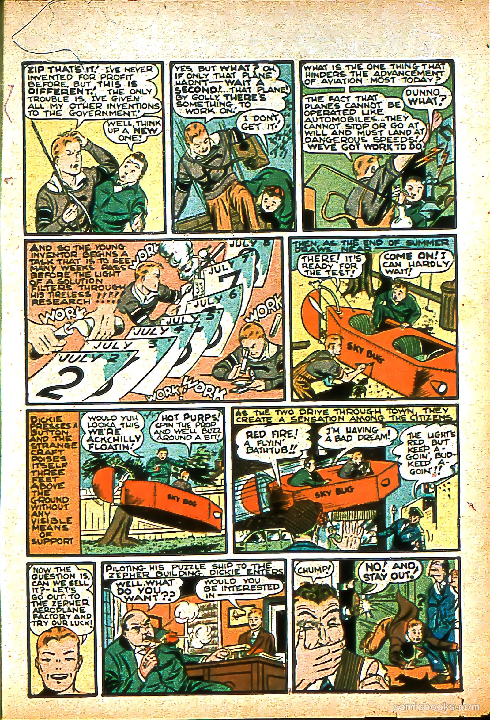 Silver Streak Comics #6 — page 62 of 69
