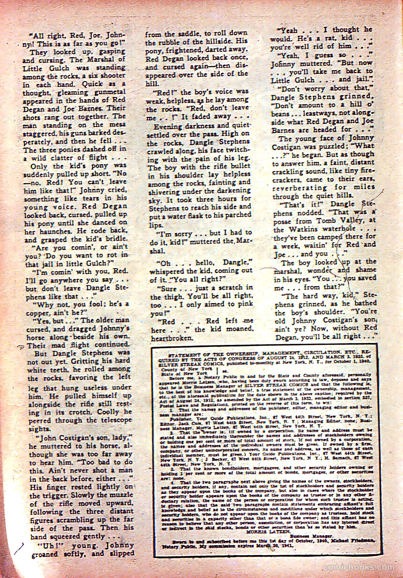 Silver Streak Comics #7 — page 52 of 70