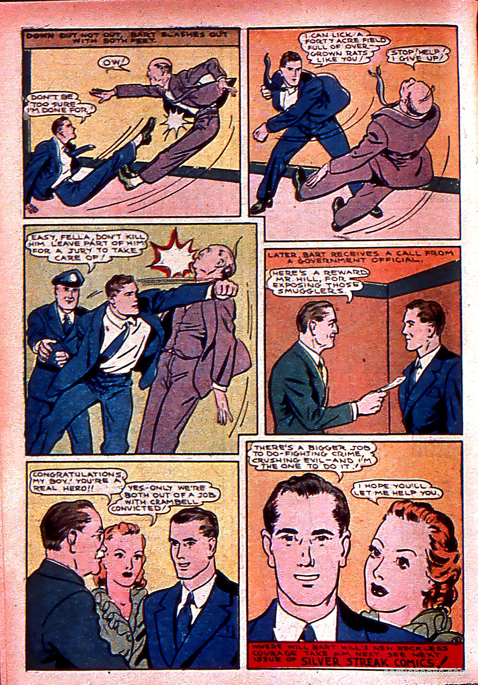 Silver Streak Comics #7 — page 60 of 70
