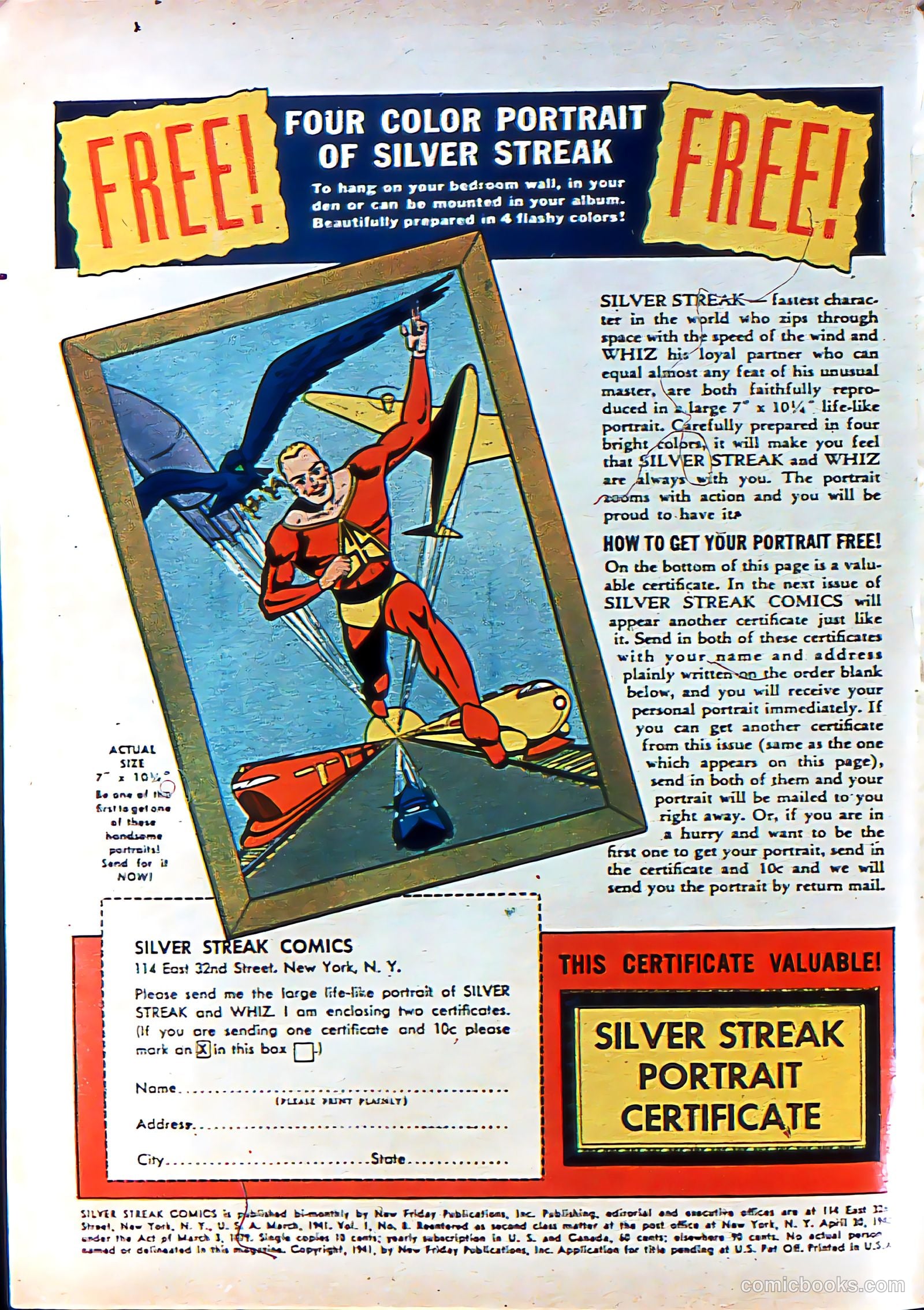 Silver Streak Comics #8 — page 3 of 69