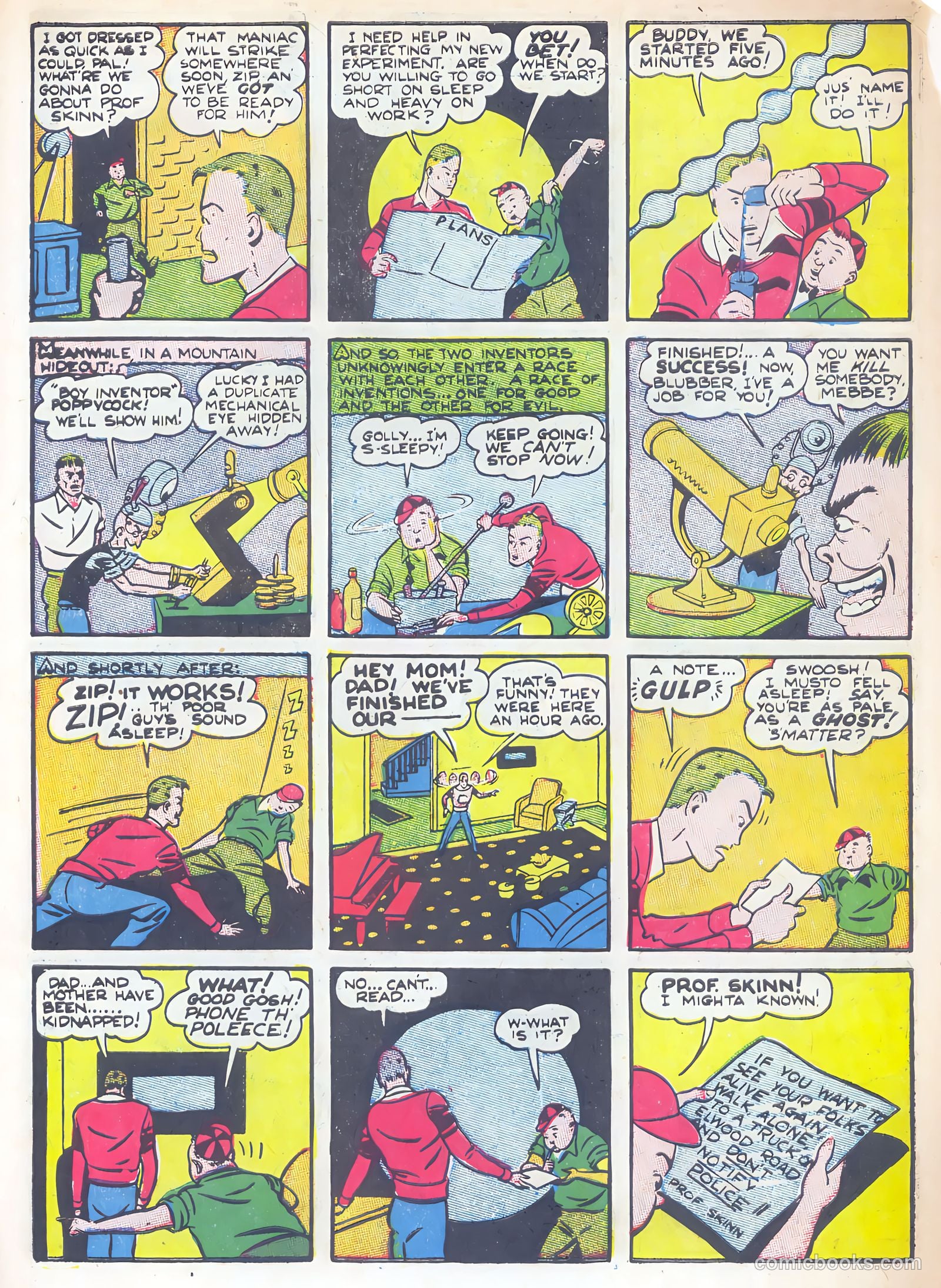 Silver Streak Comics #8 — page 62 of 69