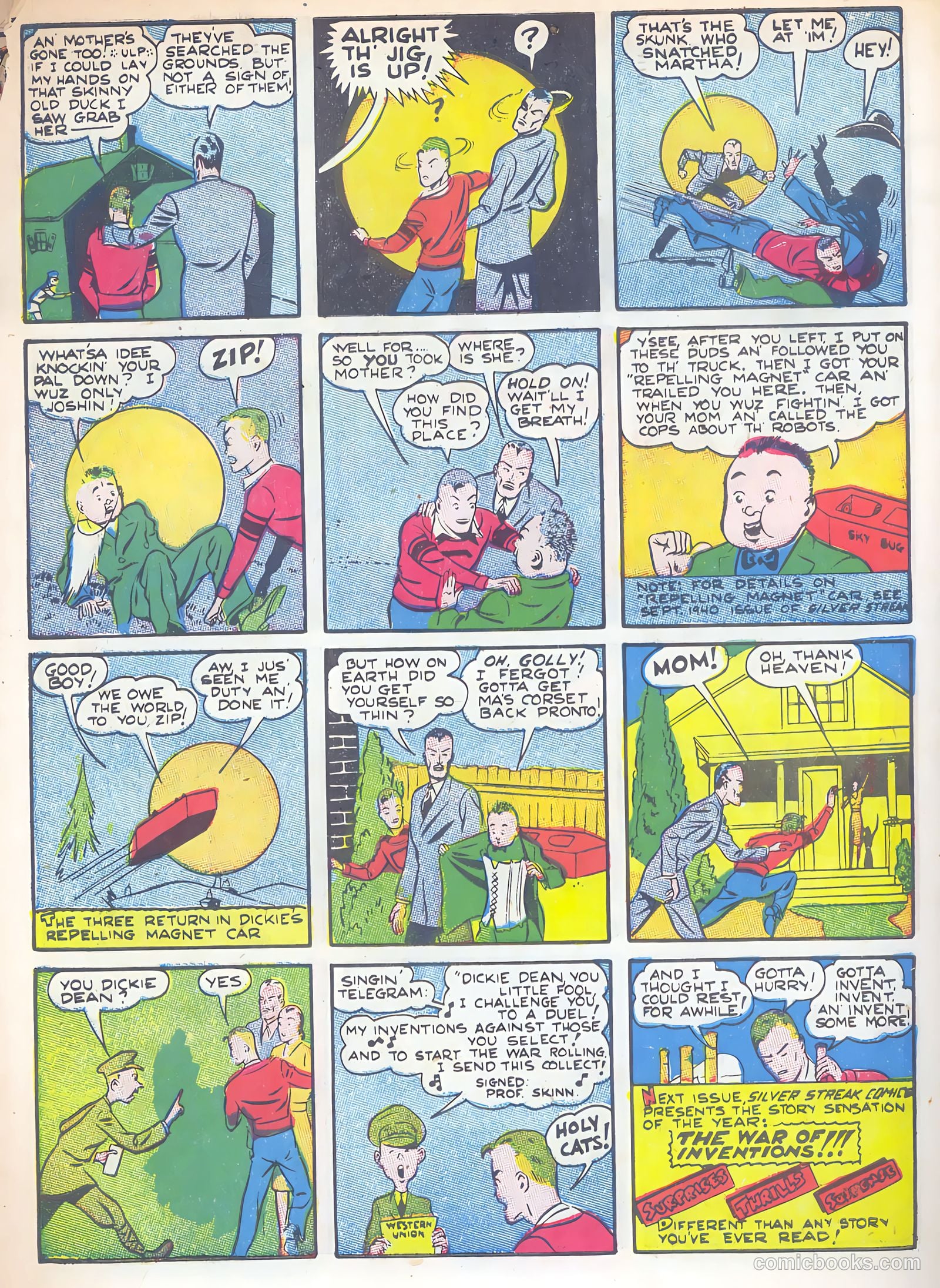 Silver Streak Comics #8 — page 67 of 69