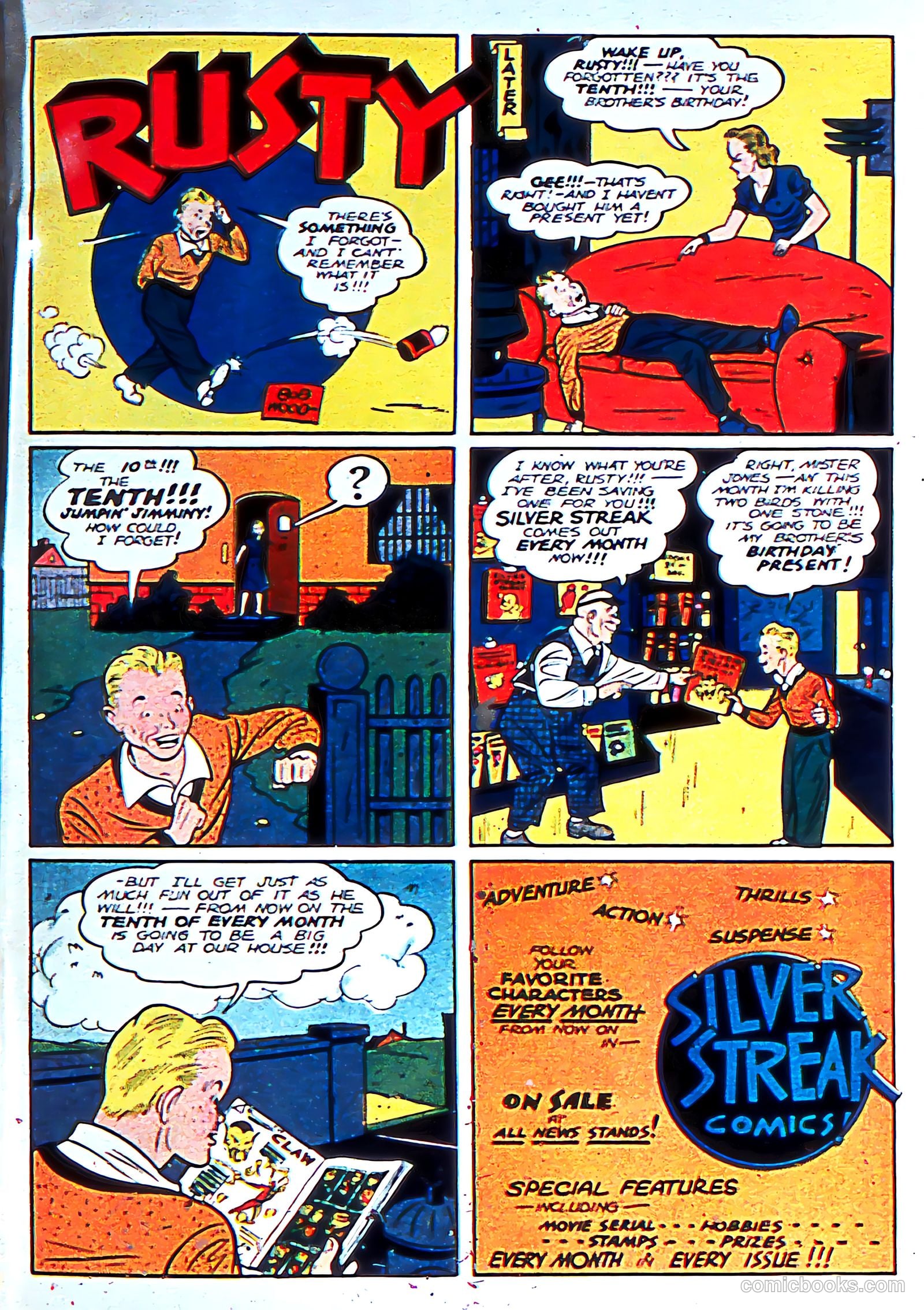 Silver Streak Comics #8 — page 68 of 69