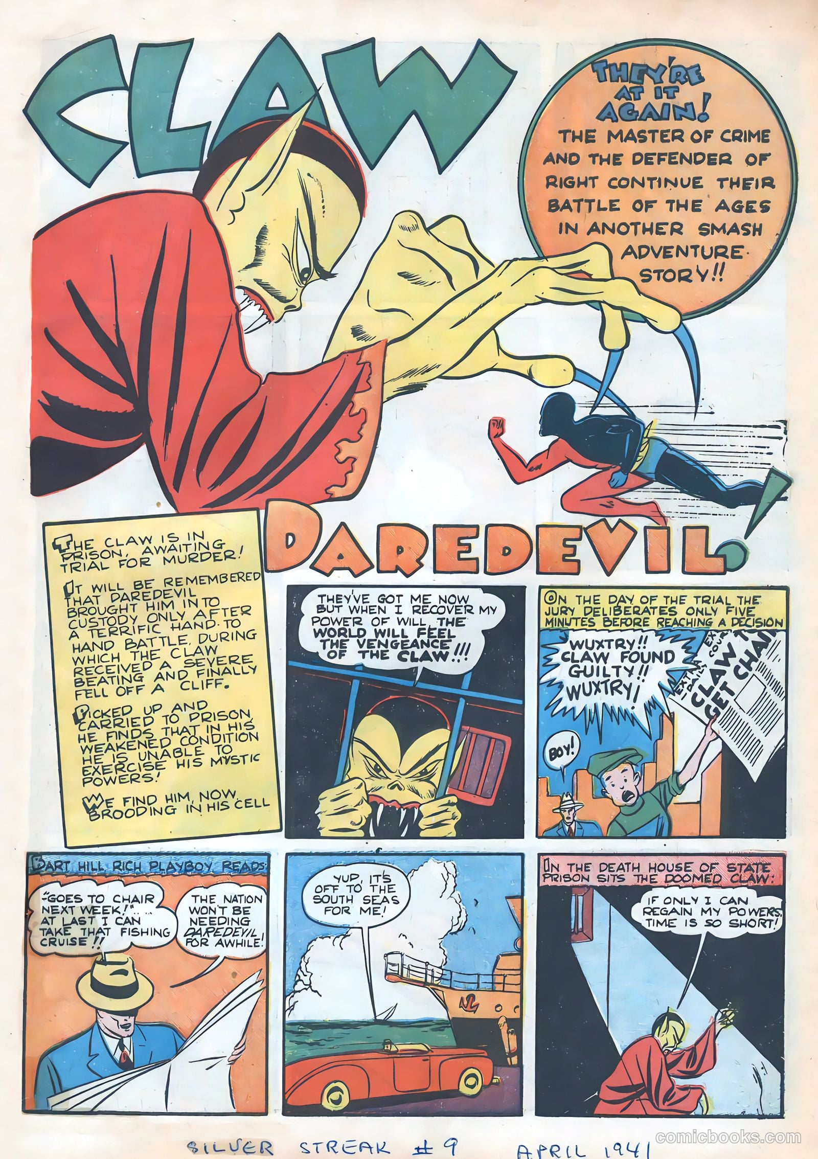 Silver Streak Comics #9 — page 3 of 68